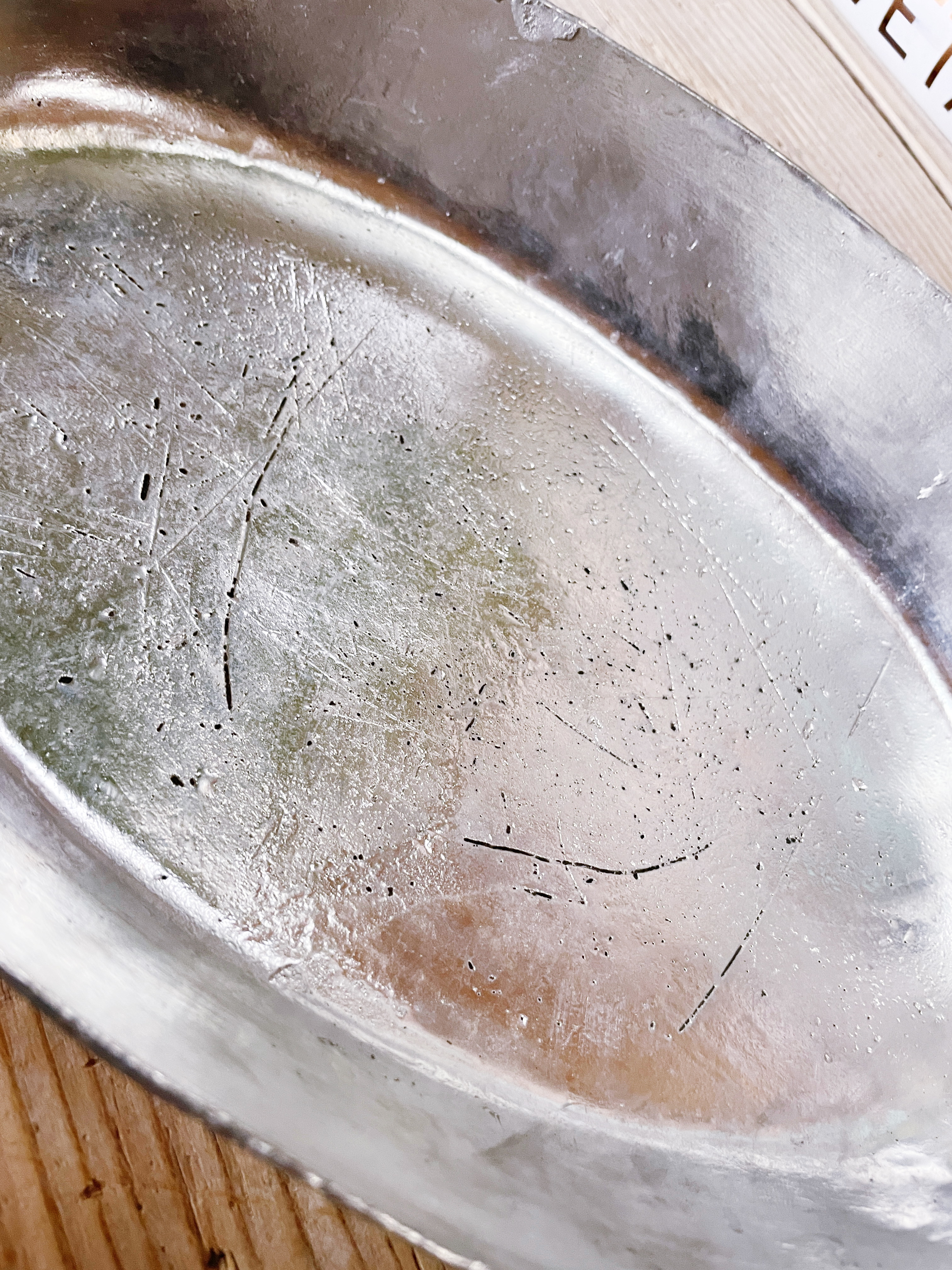 Antique Copper Gratin Pan from The Plaza NYC