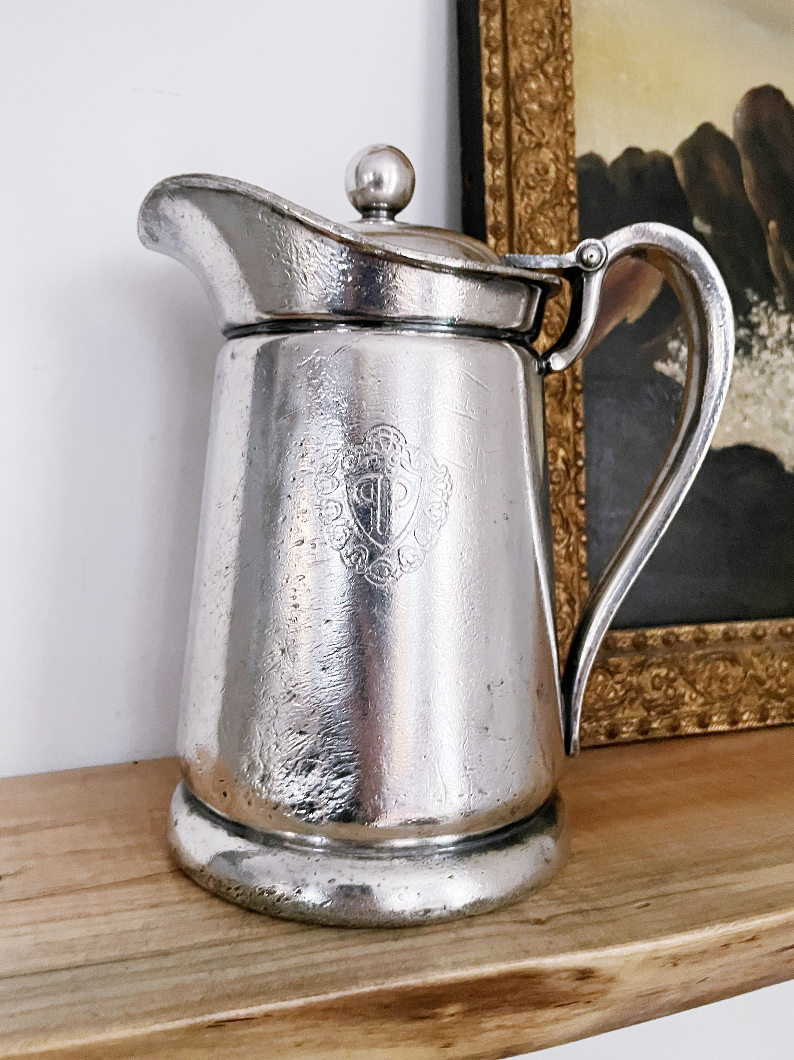 Vintage 1969 Silver Plated Insulated Pot from The Plaza Hotel in NYC