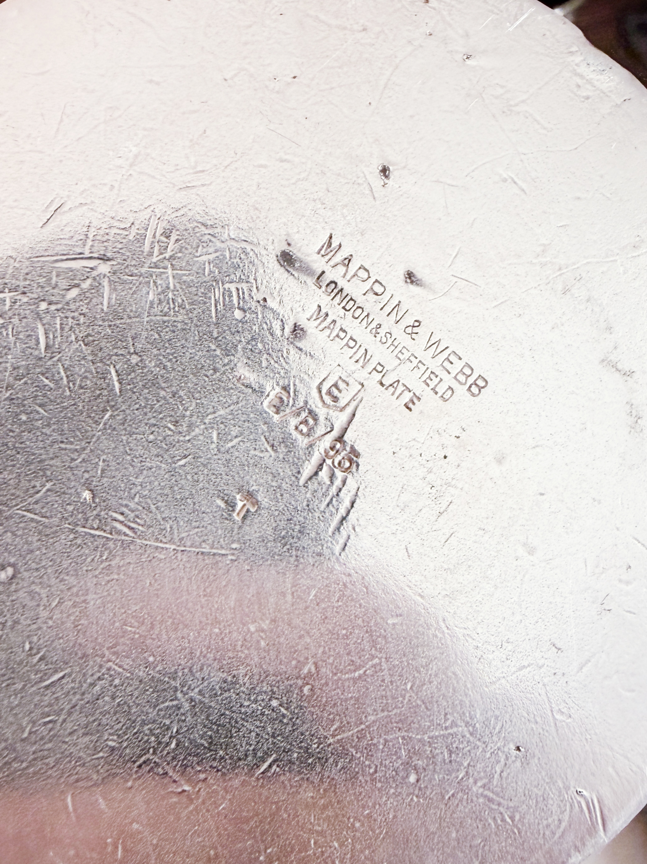 Vintage Silver Plated Menu Holder from The Canadian Pacific Railway