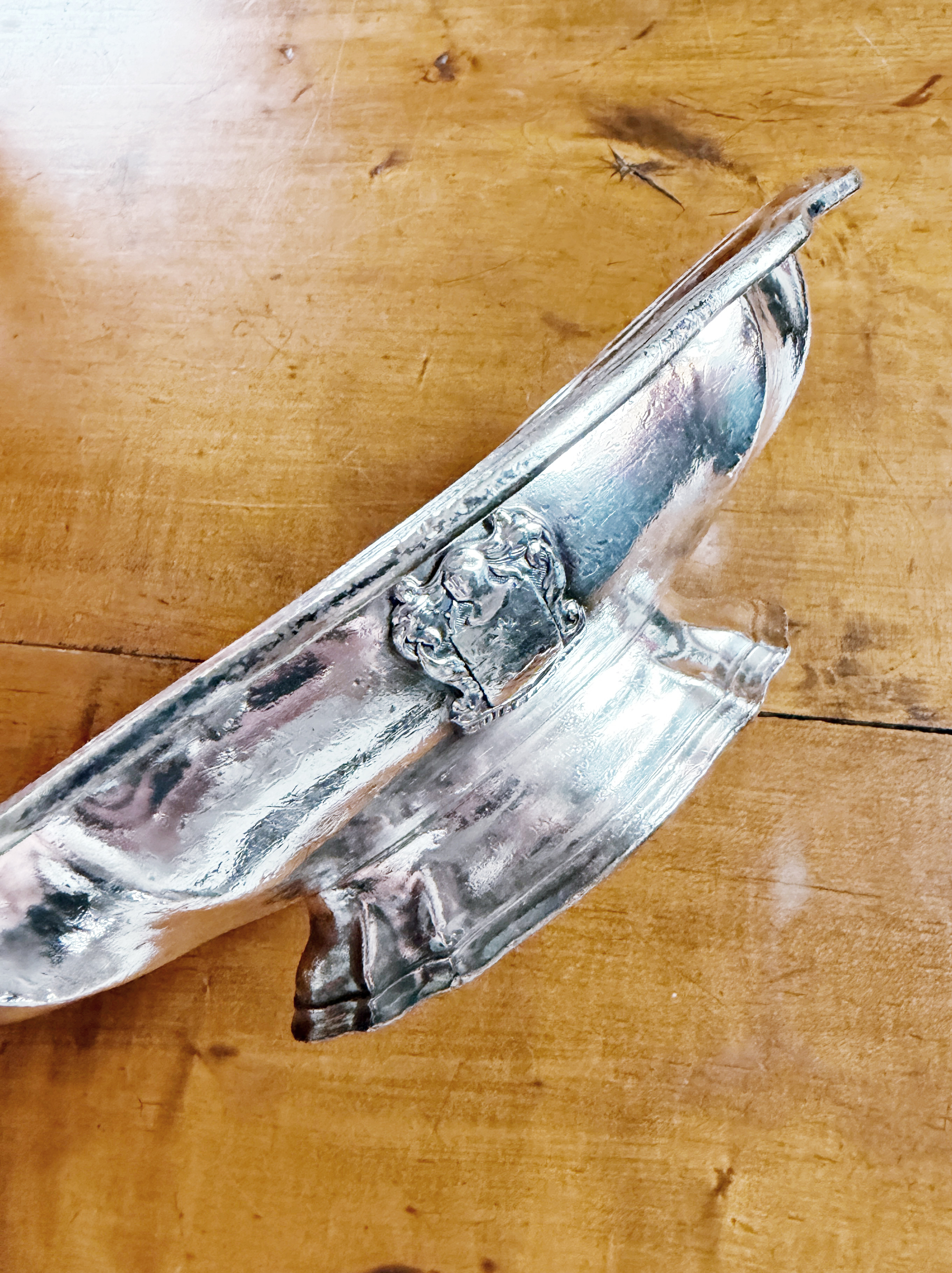 Antique Silver Plated Serving Bowl from La Salle Hotel Chicago