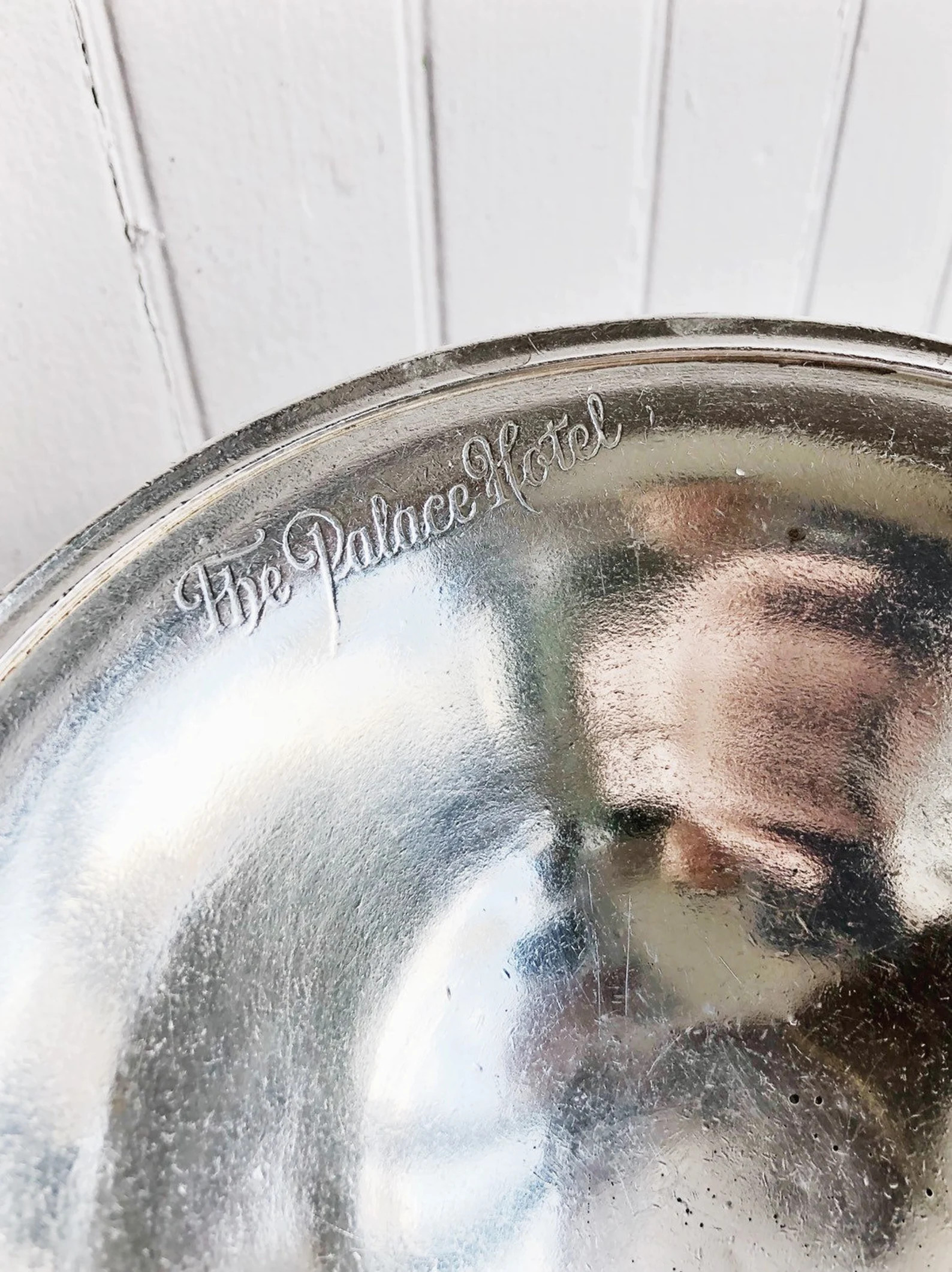 Vintage Silver Plated Bowl from The Palace Hotel San Francisco