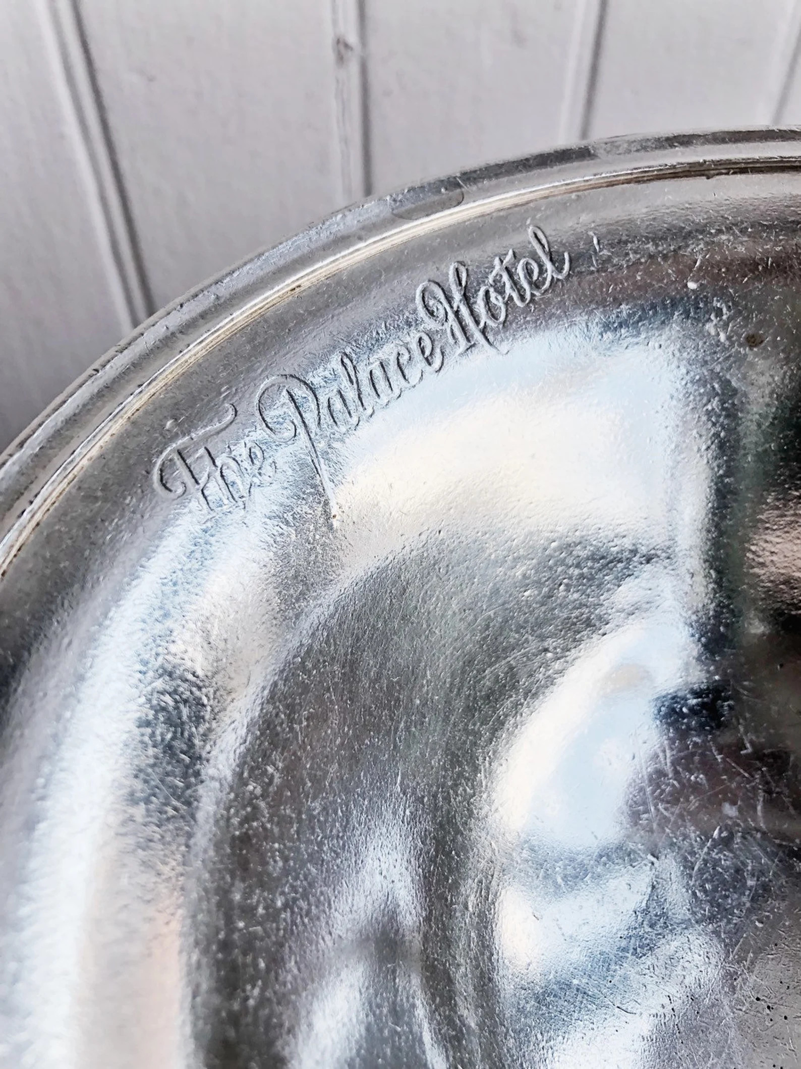 Vintage Silver Plated Bowl from The Palace Hotel San Francisco