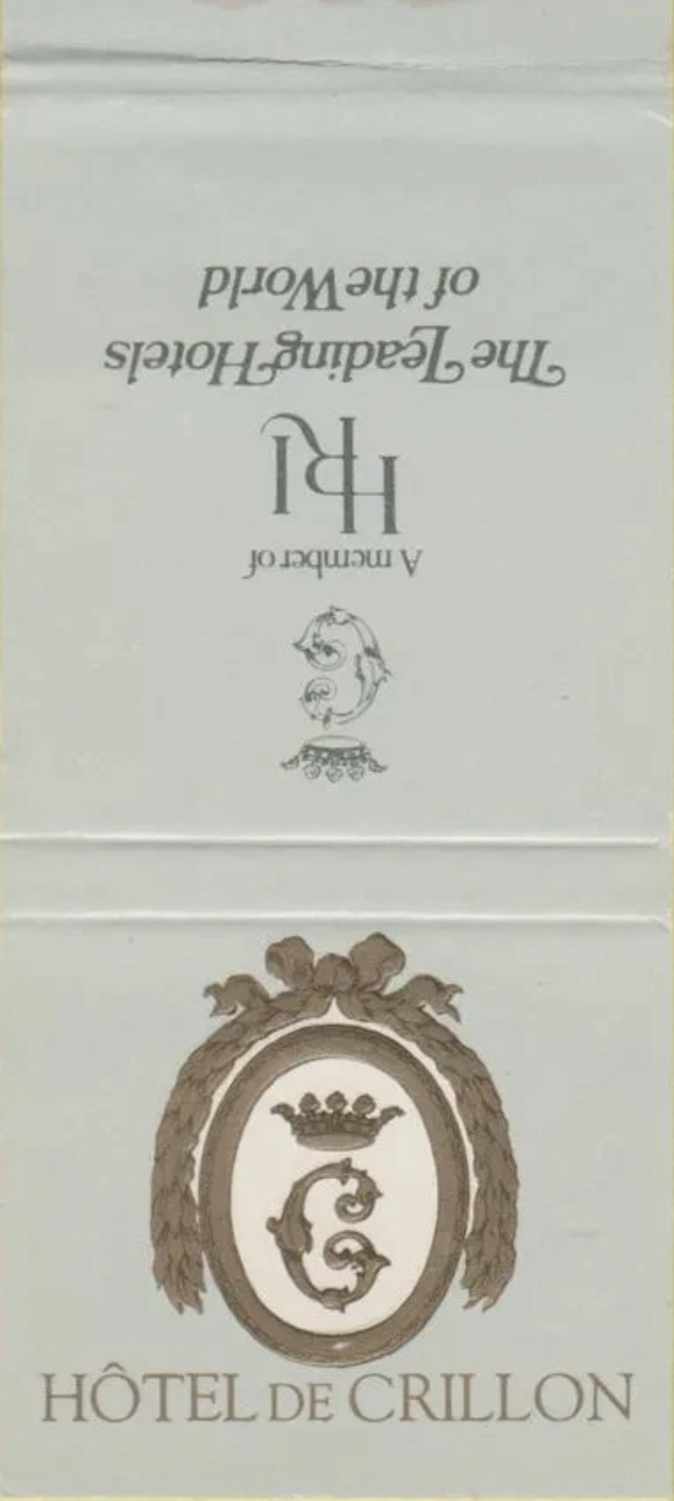 Vintage Silver Champagne Bucket from Hotel de Crillon Paris