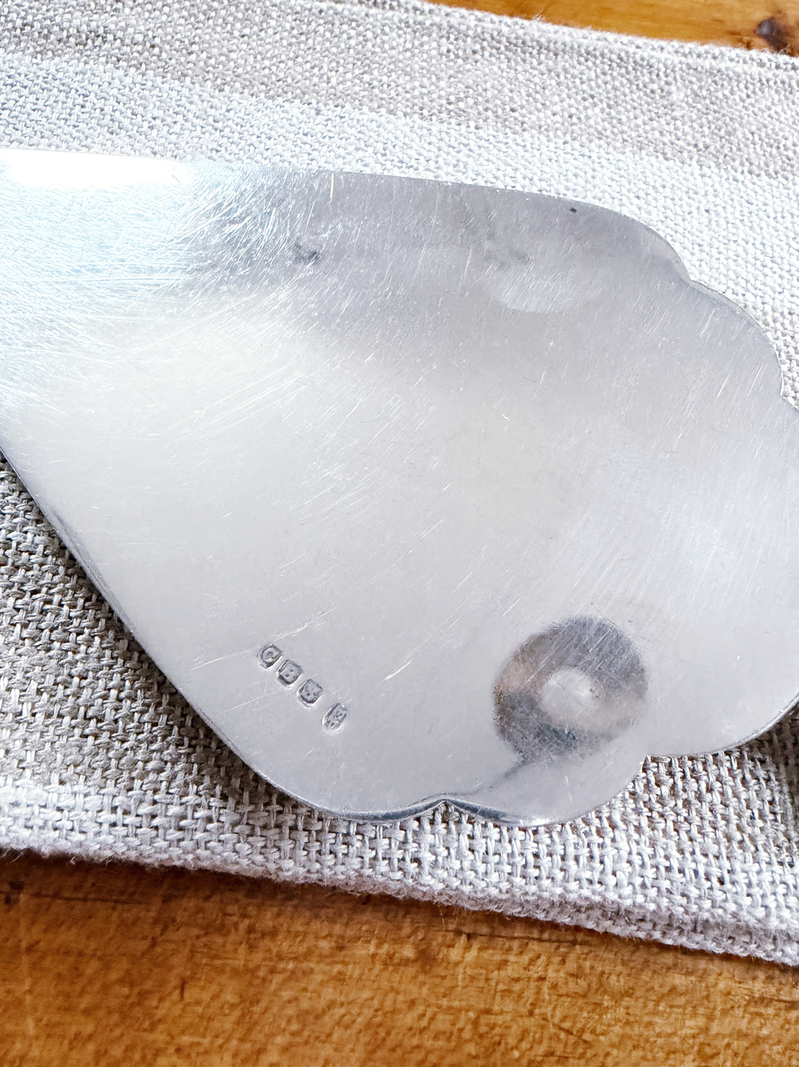 Antique 1909 English Silver Plated Presentation Trowel