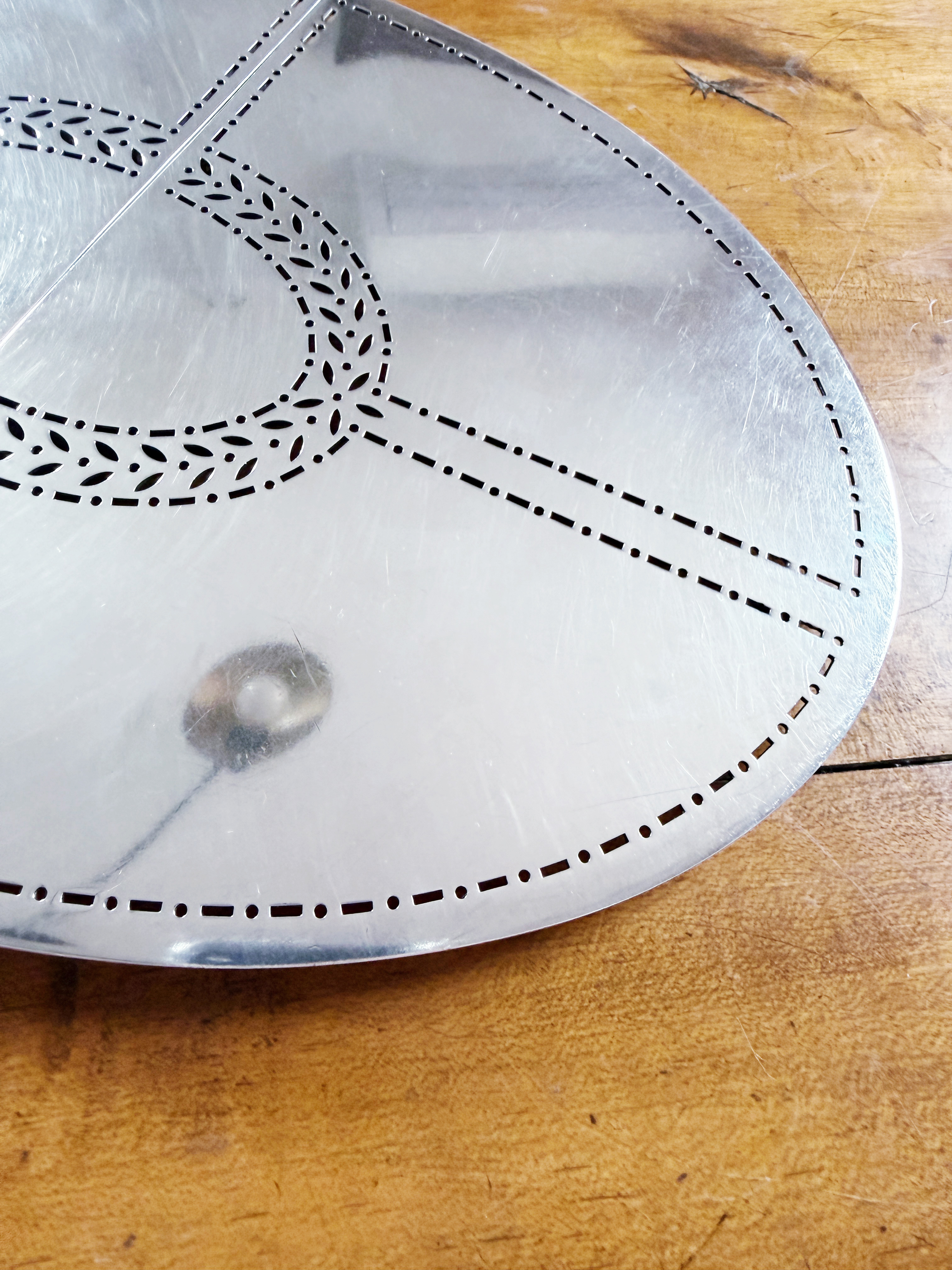 Antique Tiffany & Co Silver Plated Expandable Trivet