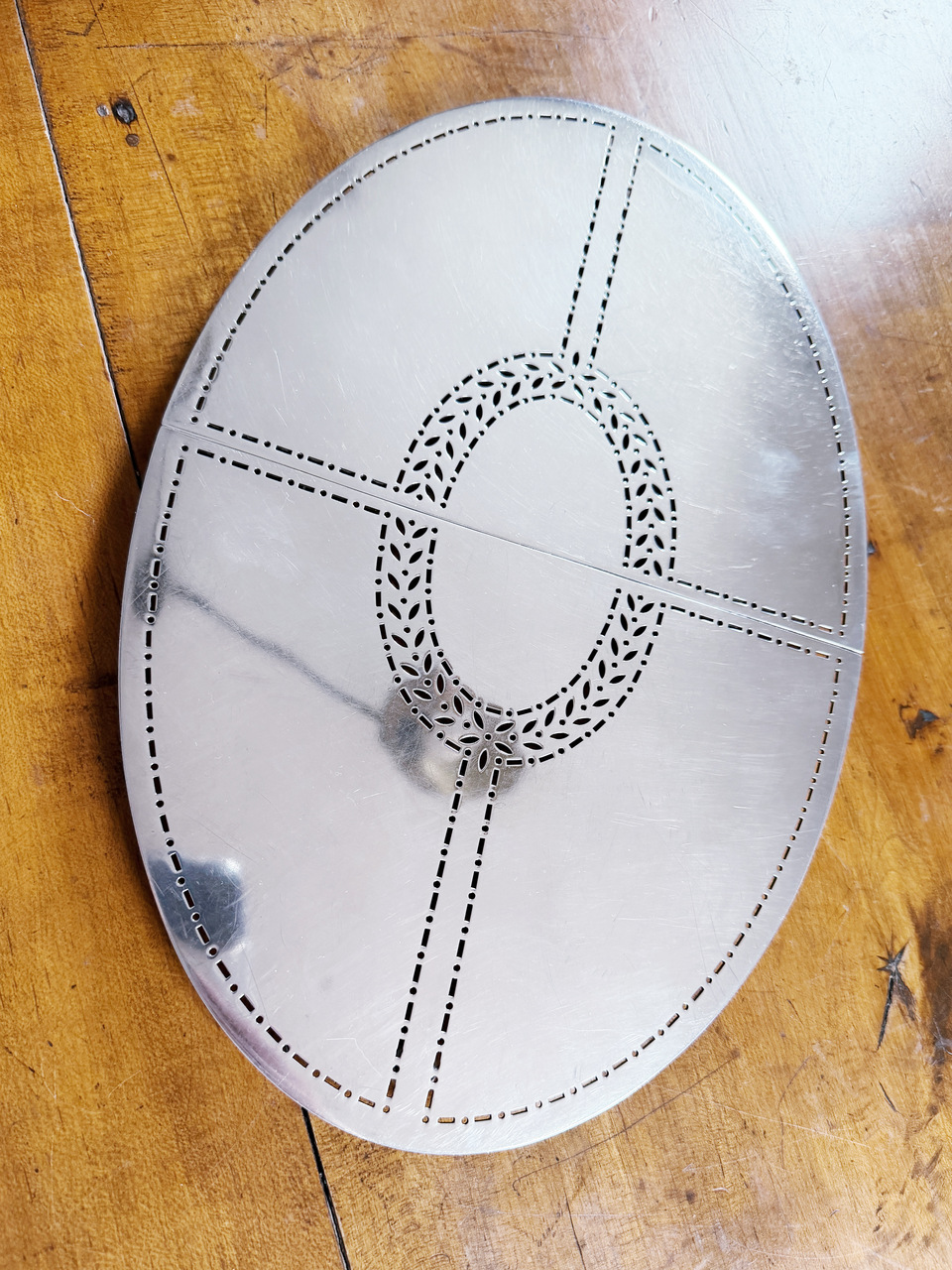 Antique Tiffany & Co Silver Plated Expandable Trivet