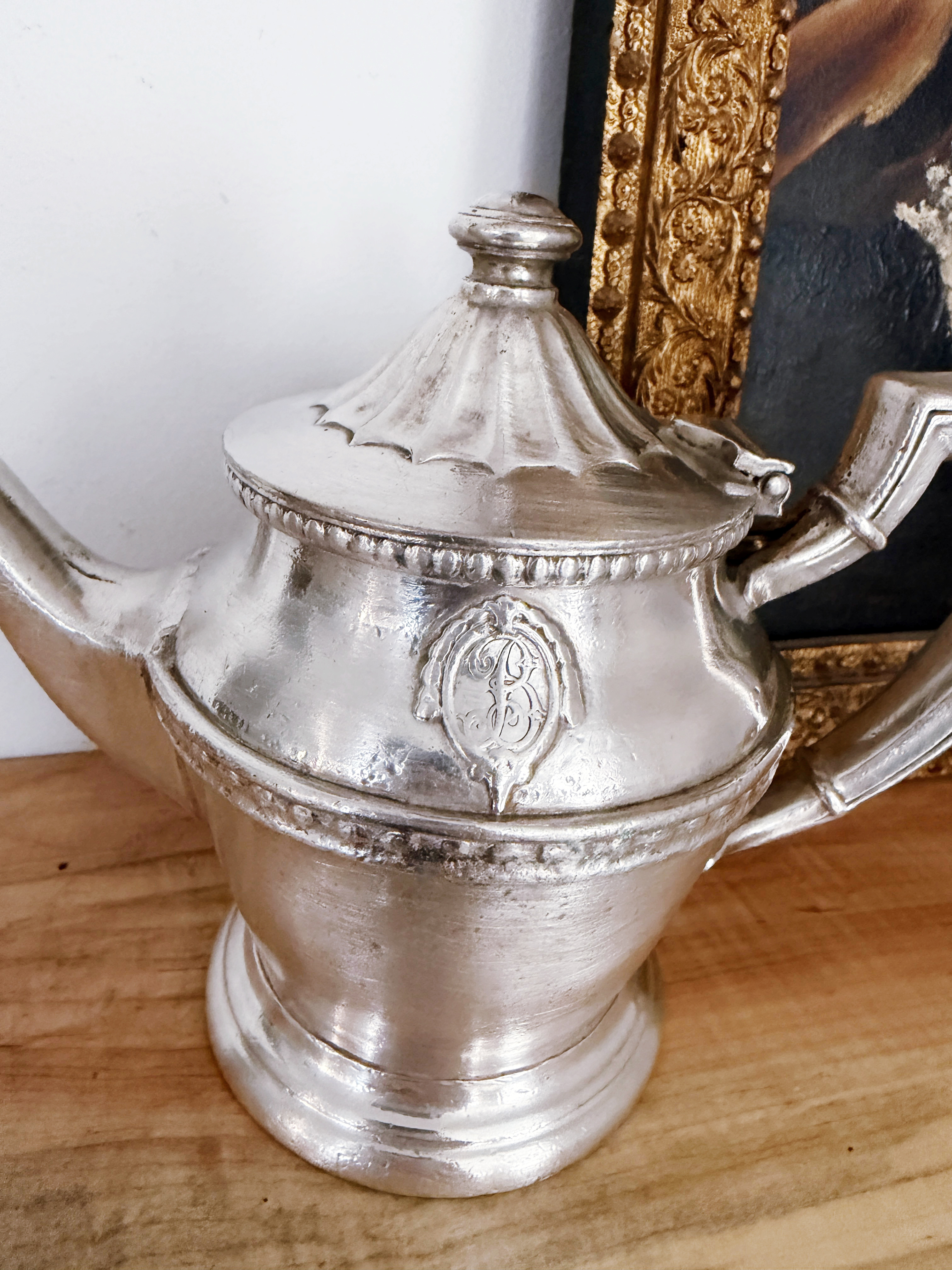 Vintage Silver Teapot from The Arizona Biltmore Hotel - Batterby House