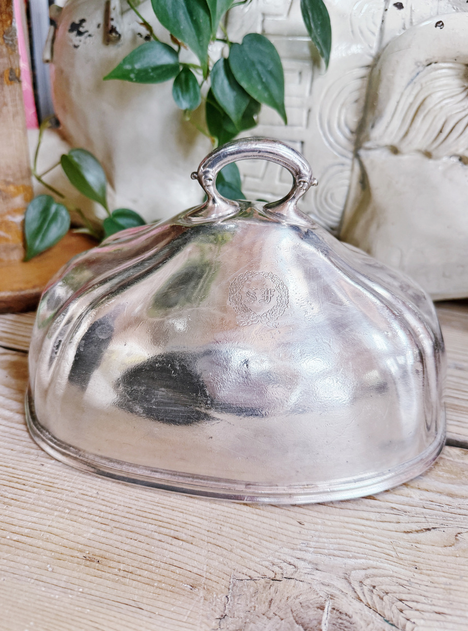 Vintage Silver Plated Dome from St Francis Hotel in San Francisco
