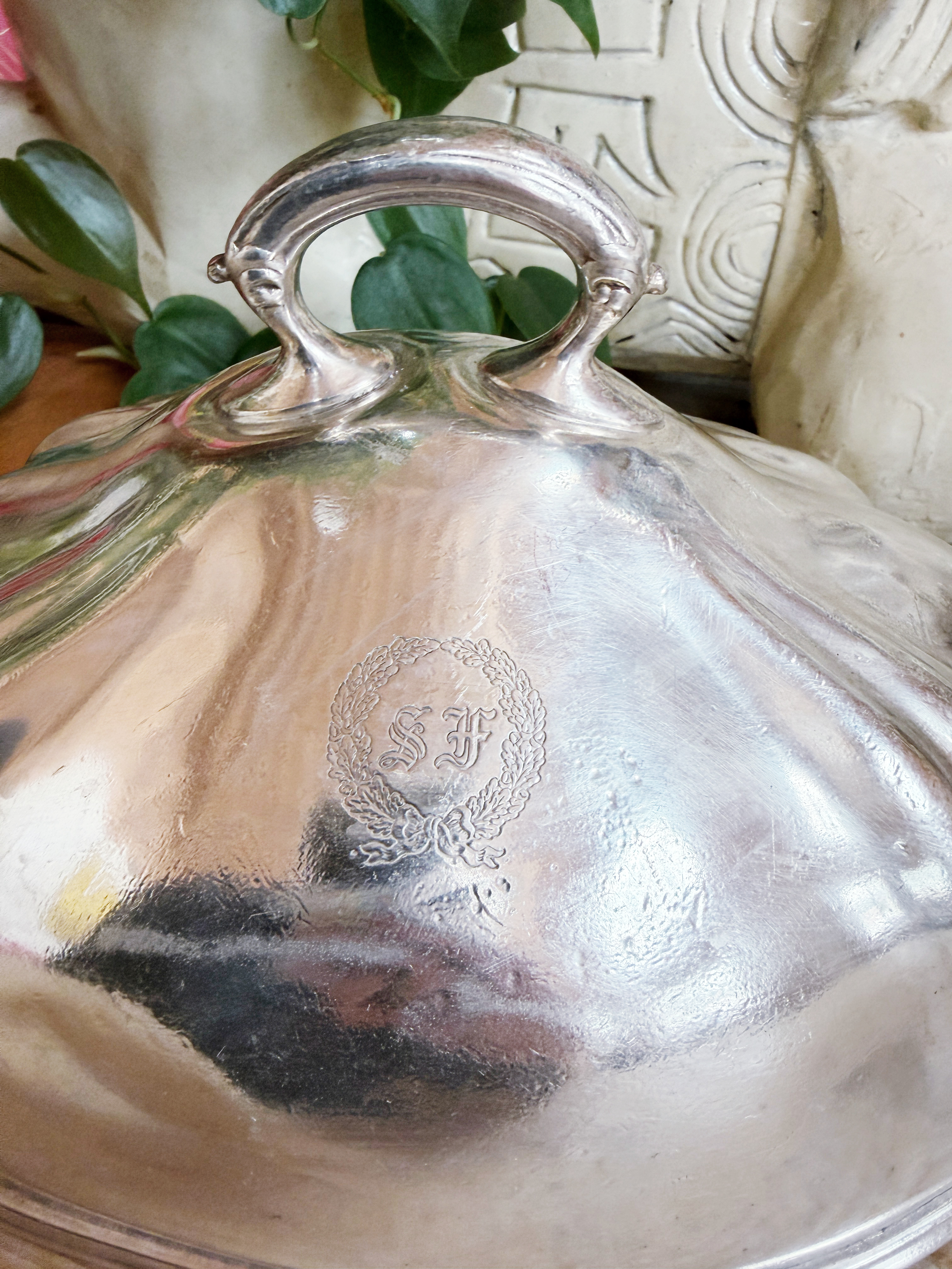 Vintage Silver Plated Dome from St Francis Hotel in San Francisco