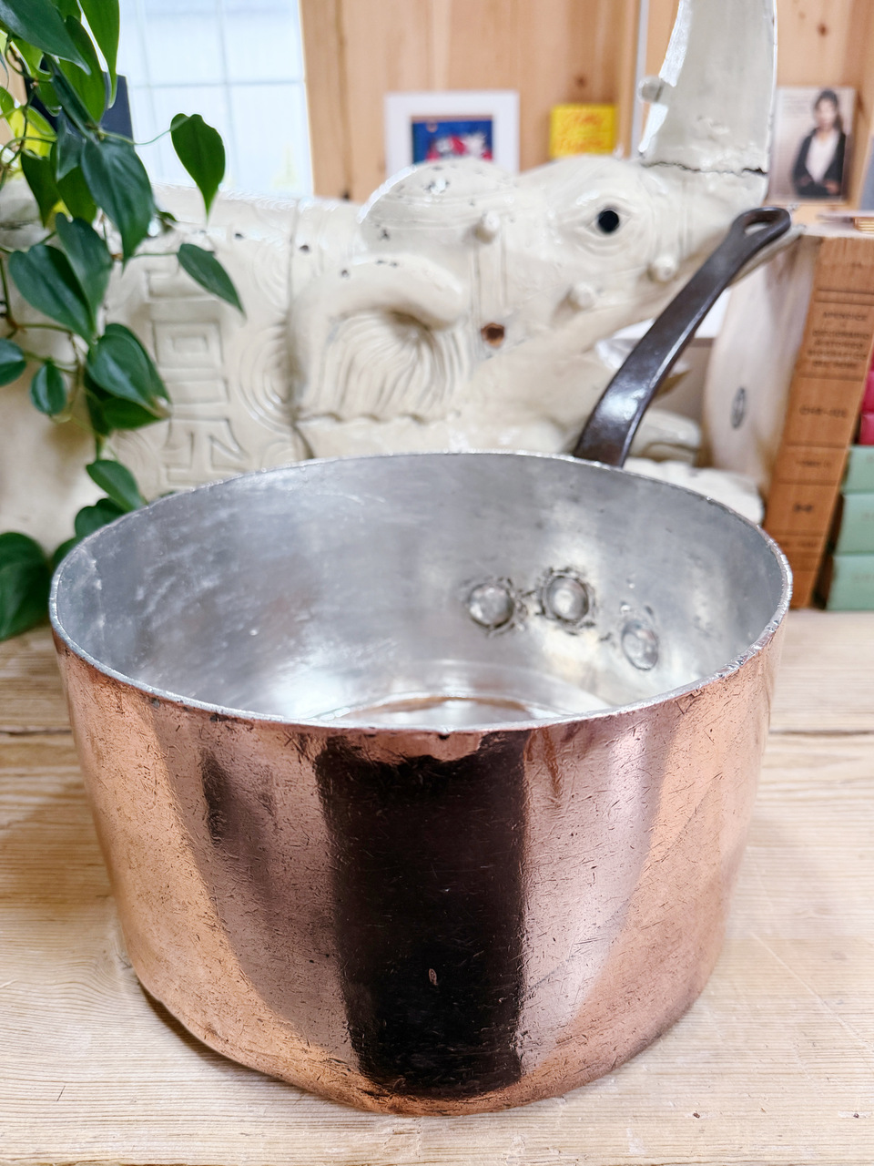 Antique French Copper Pan by Jacquotot & Dehillerin