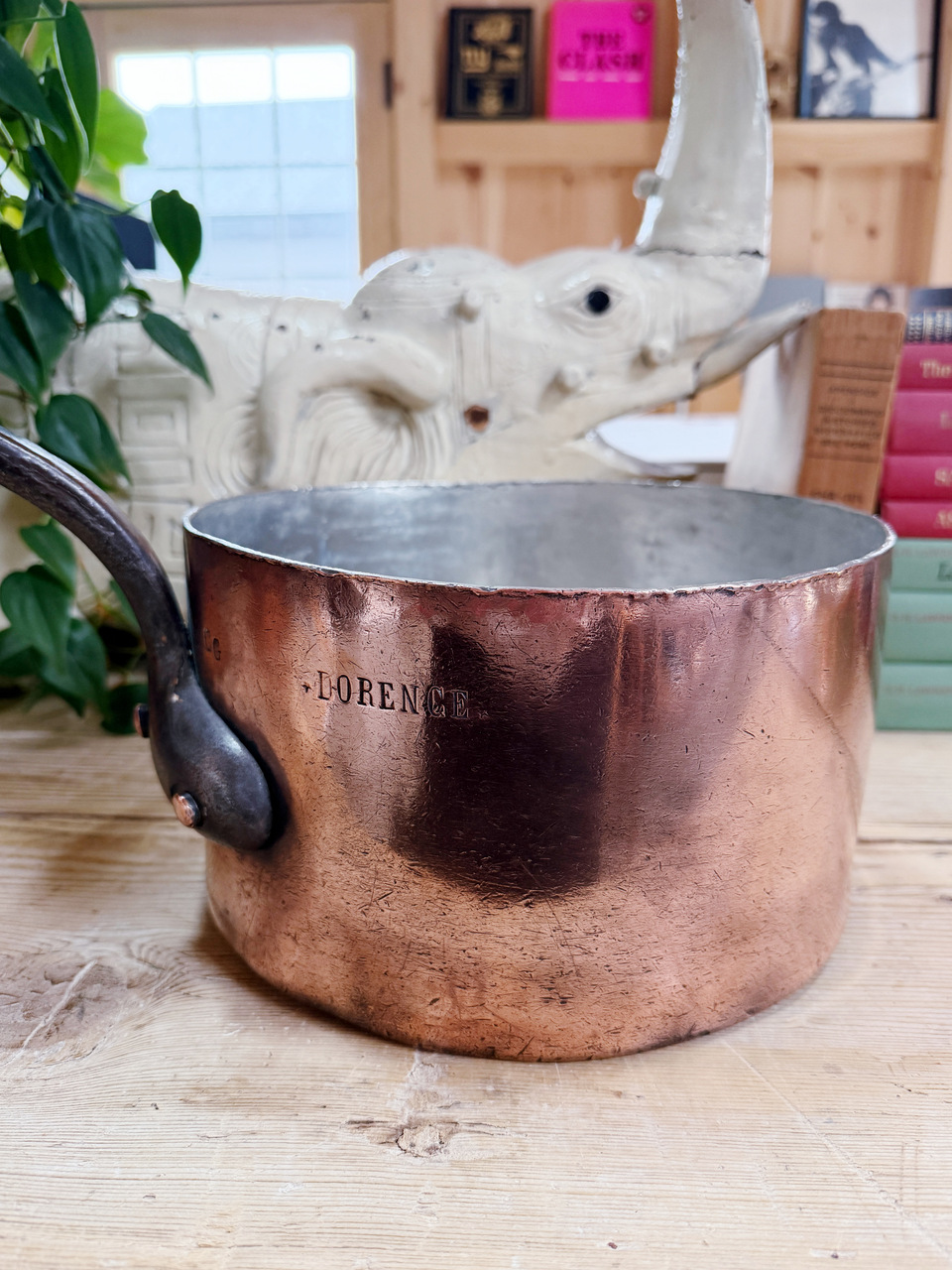 Antique French Copper Pan by Jacquotot & Dehillerin