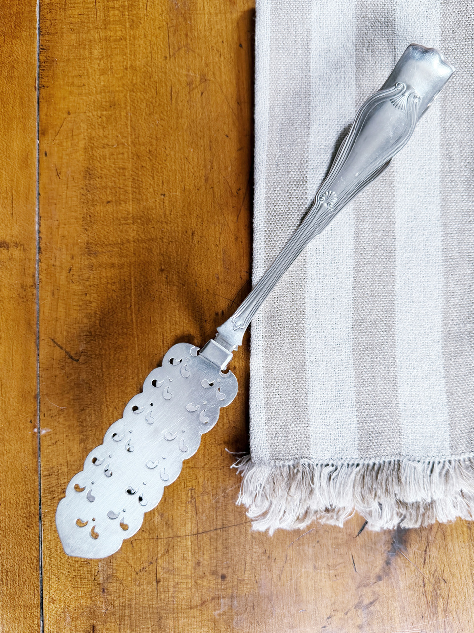 Antique Silver Plated Tiffany & Co Asparagus Serving Tongs