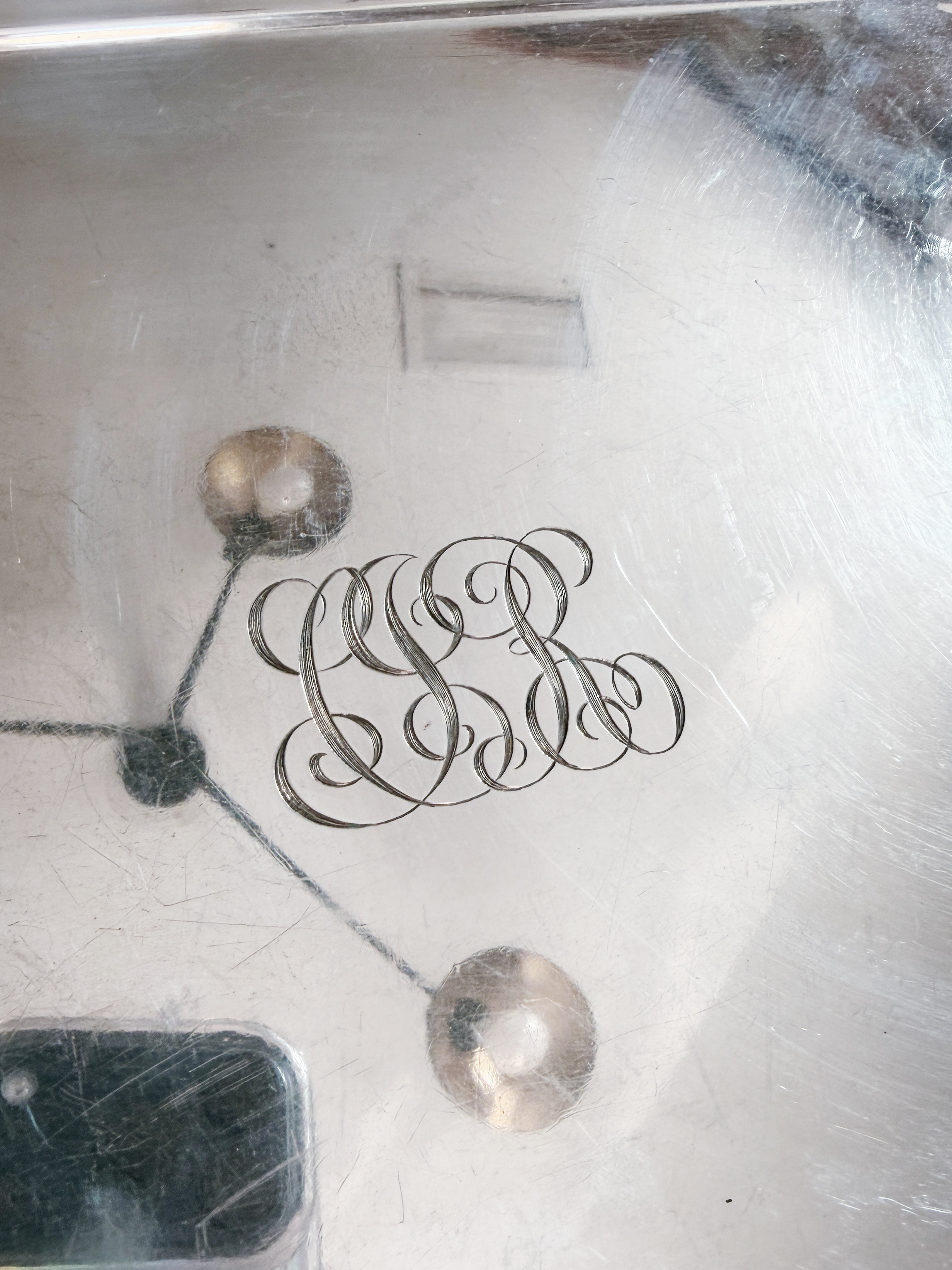 Antique Silver Plated Tiffany & Co Serving Tray