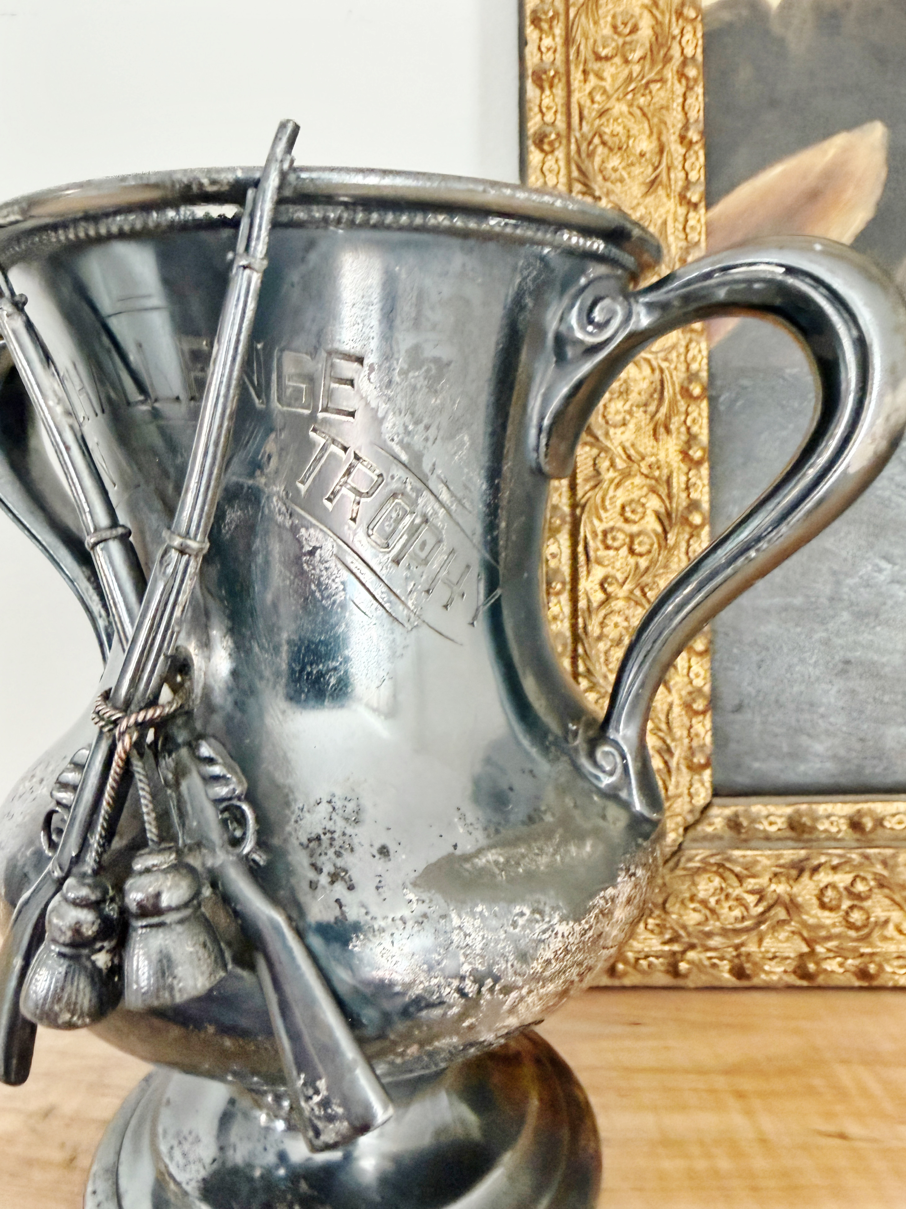 1907 Silver Plated Military Rifle Trophy