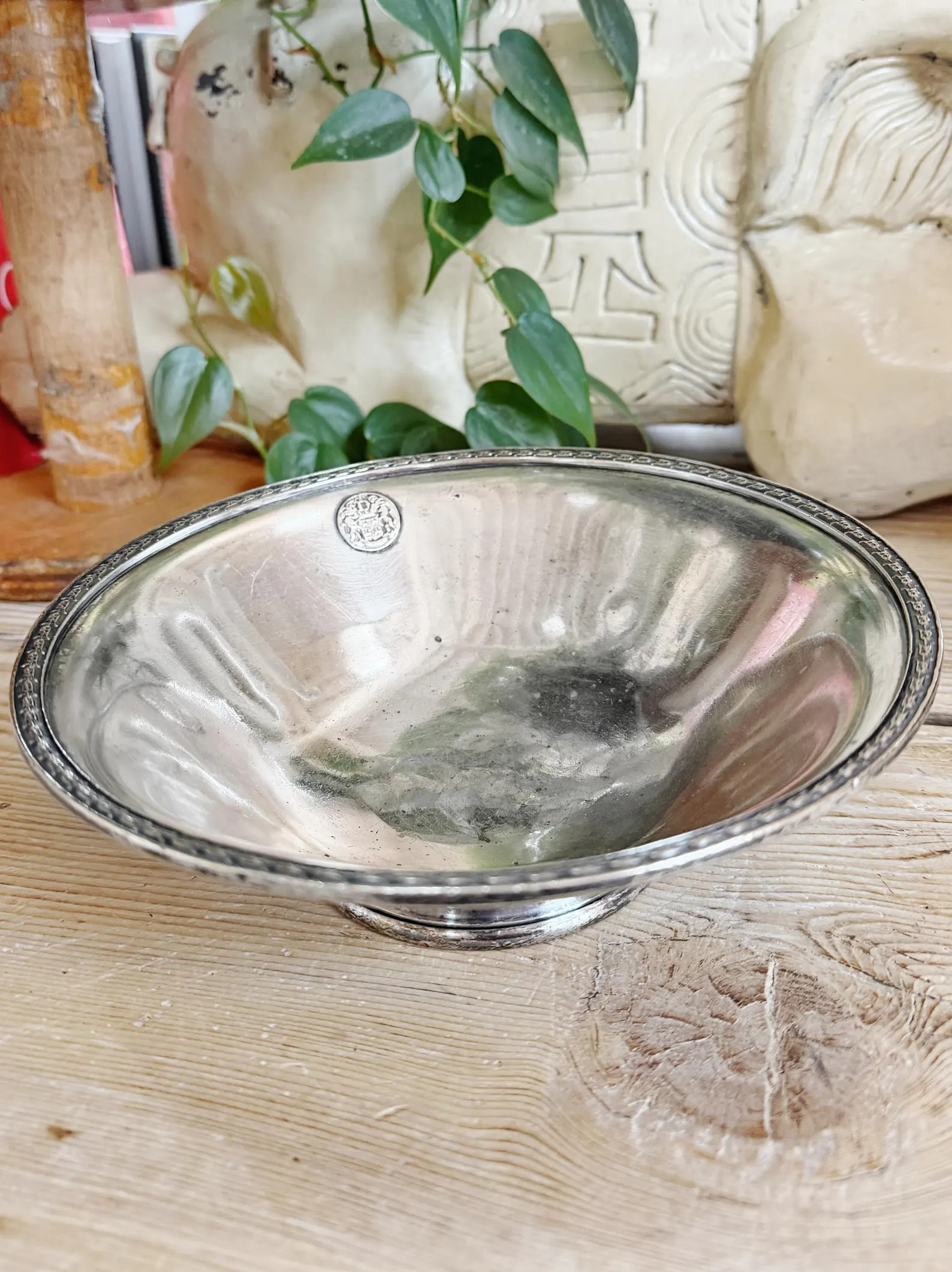 1929 Silver Plated Bowl from Delmonicos New York