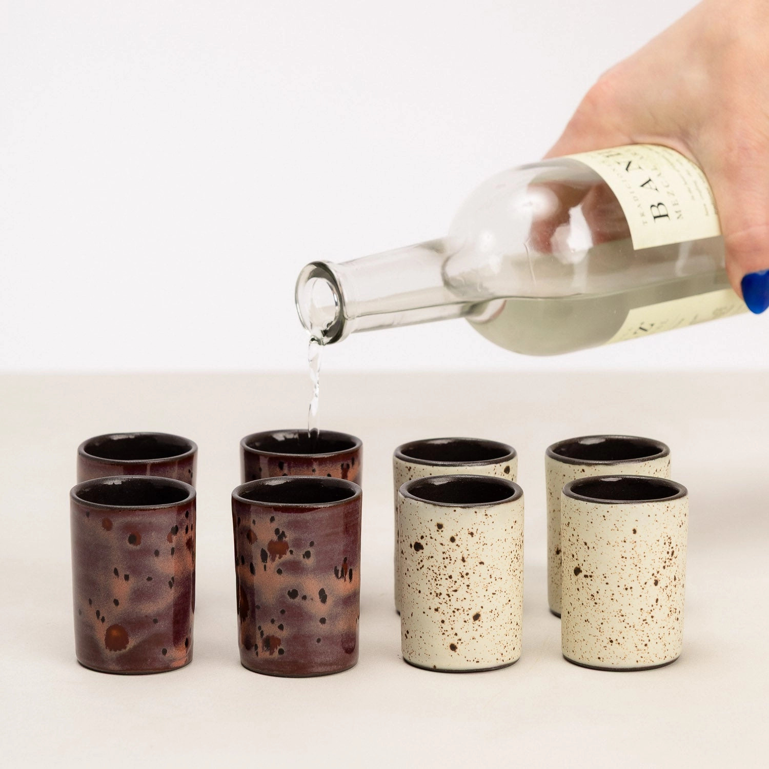 Smoked Sienna Shot Glass