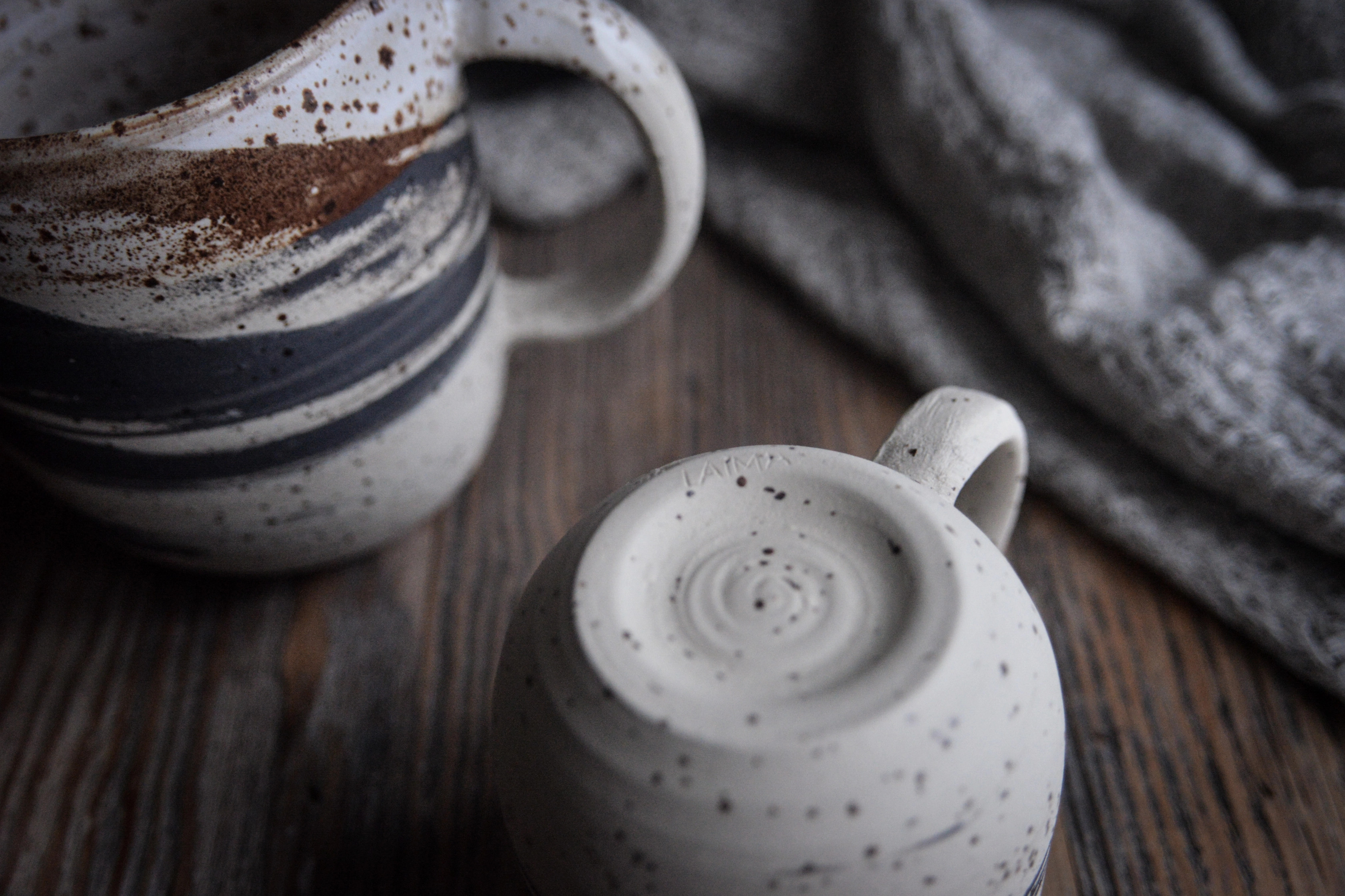 Marbled Stoneware Mug