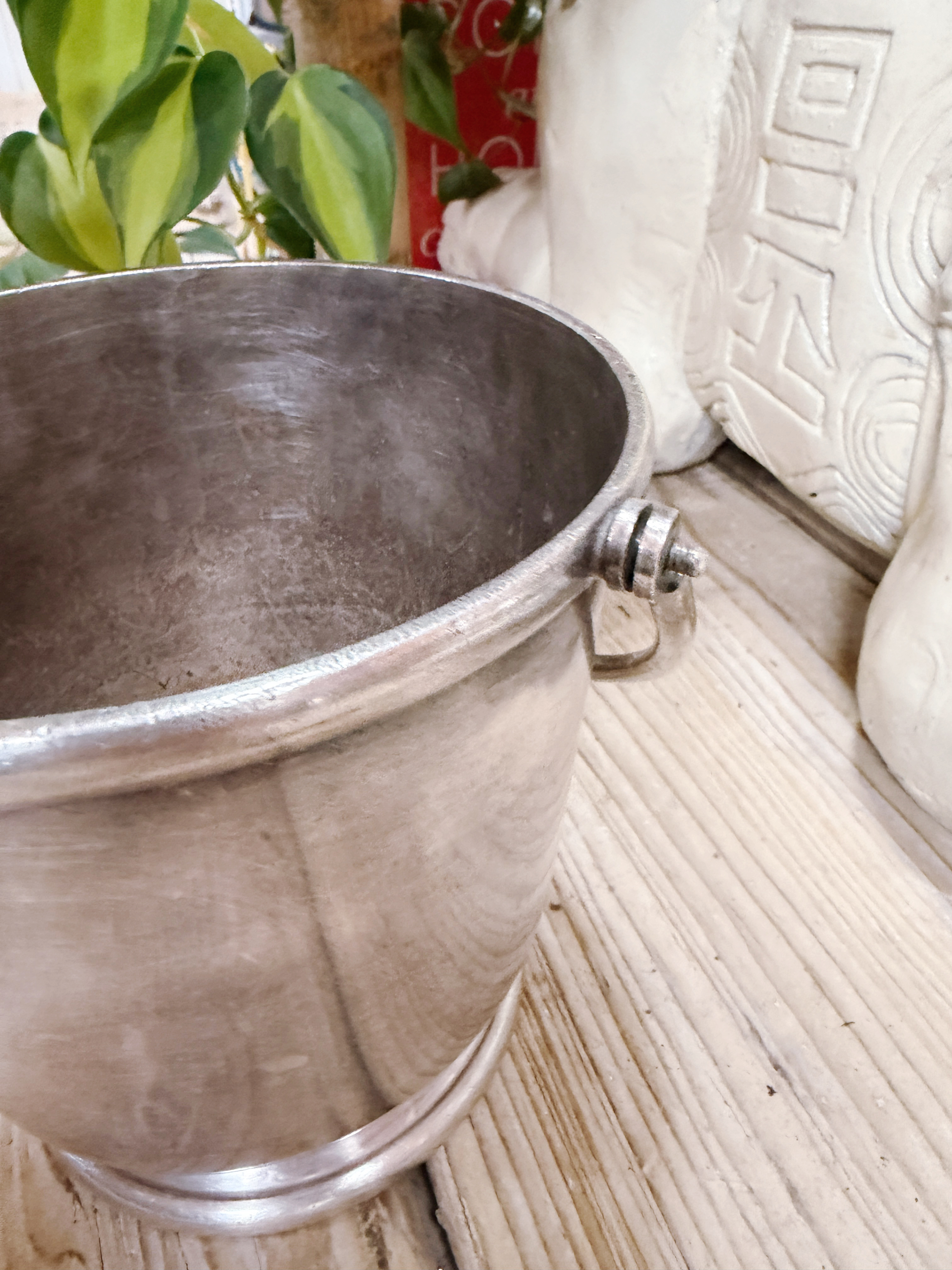 Vintage Silver Champagne & Ice Bucket from Tirrenia Italian Ocean Liner