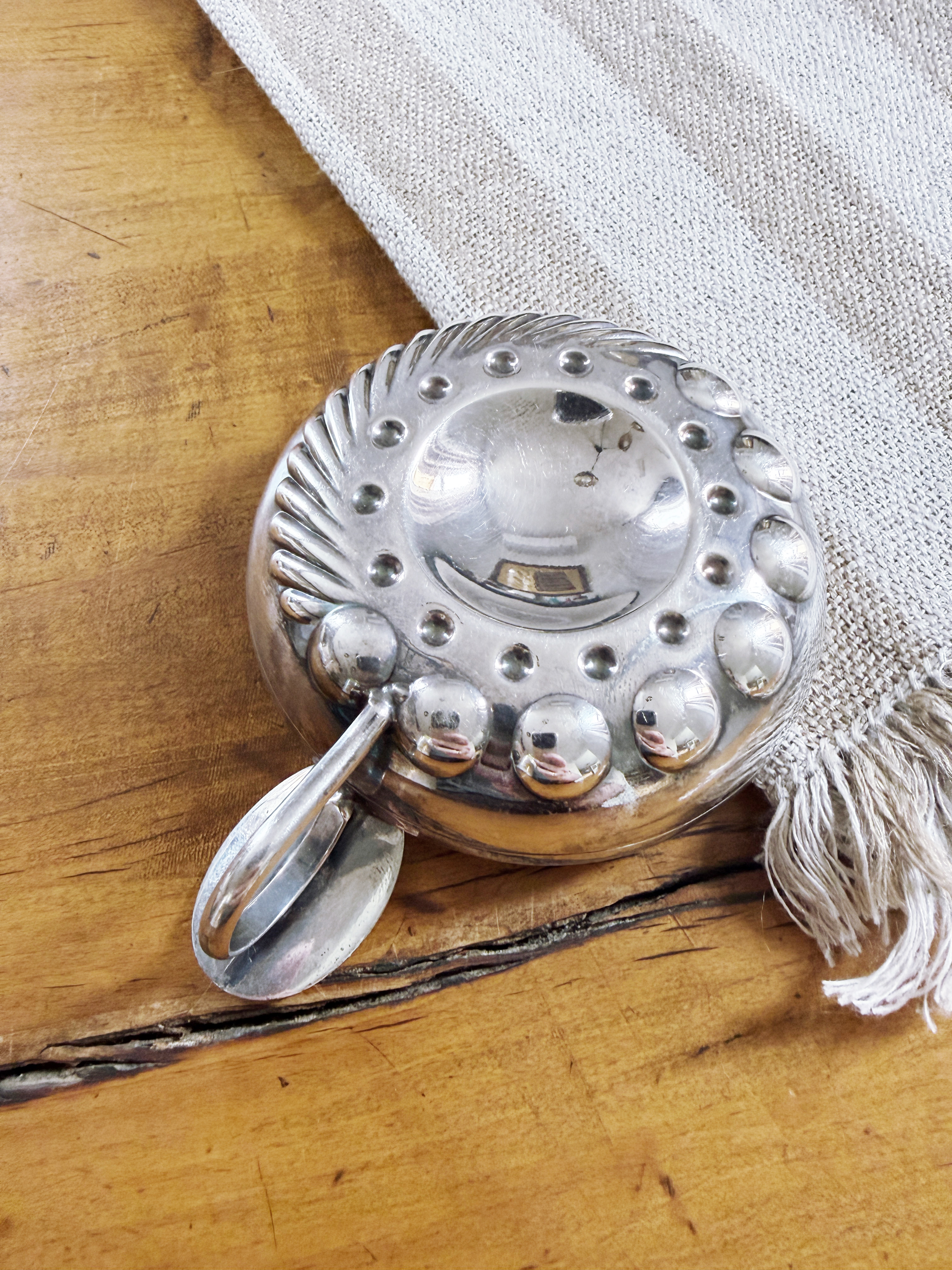 Christofle Silver Wine Tasting Cup from Intercontinental Hotel Paris