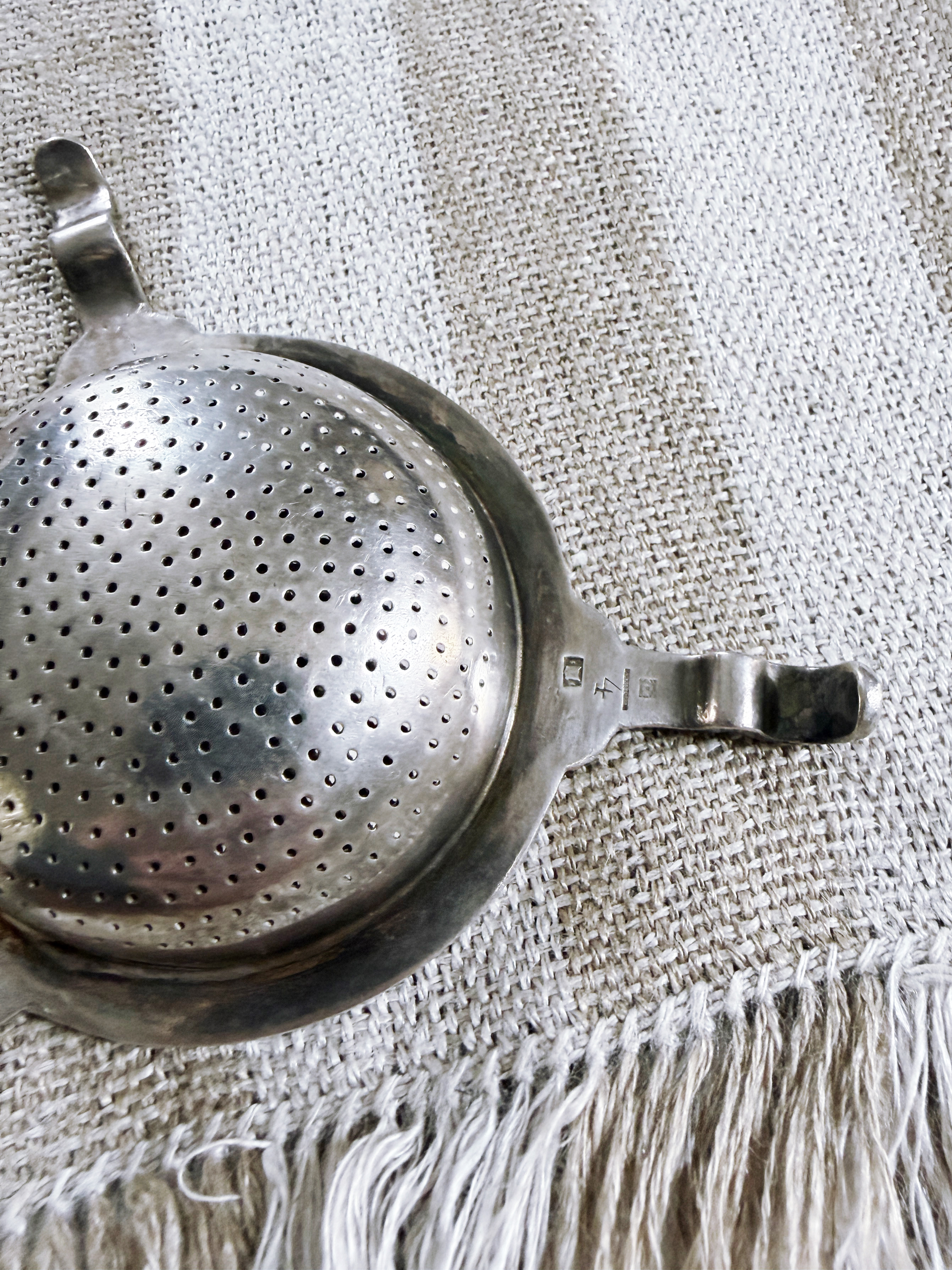 Christofle Silver Tea Infuser from Hotel George V Paris