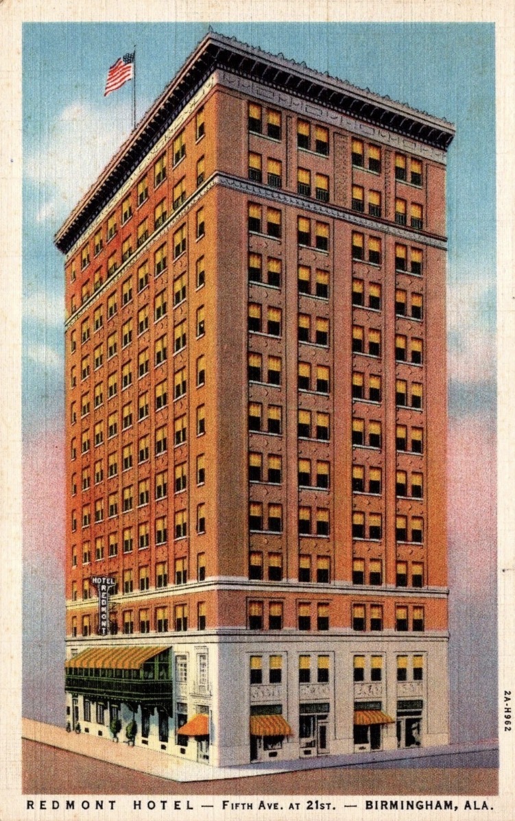 Antique Silver Mustard Pot from The Redmont Hotel in Birmingham AL