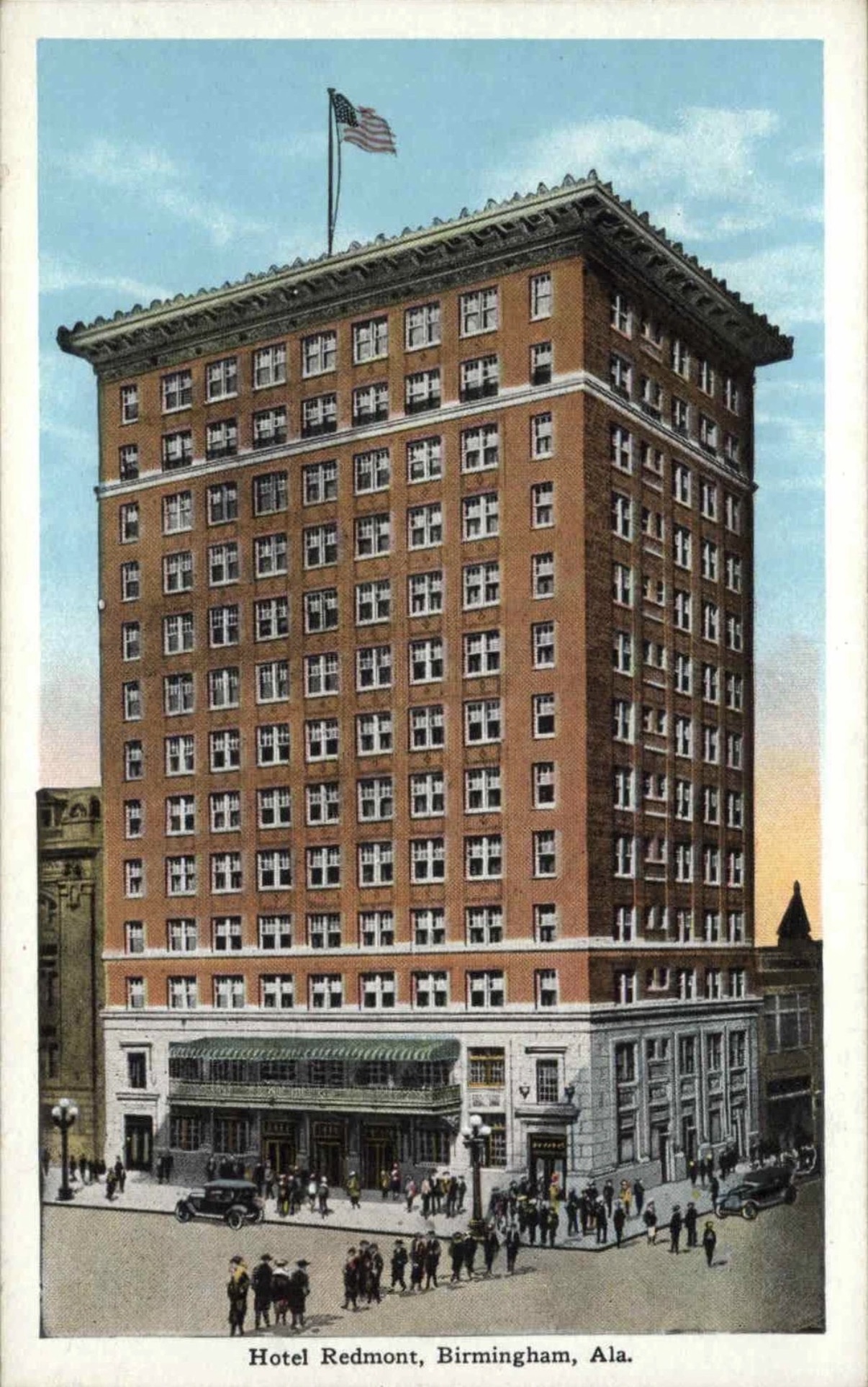 Antique Silver Mustard Pot from The Redmont Hotel in Birmingham AL