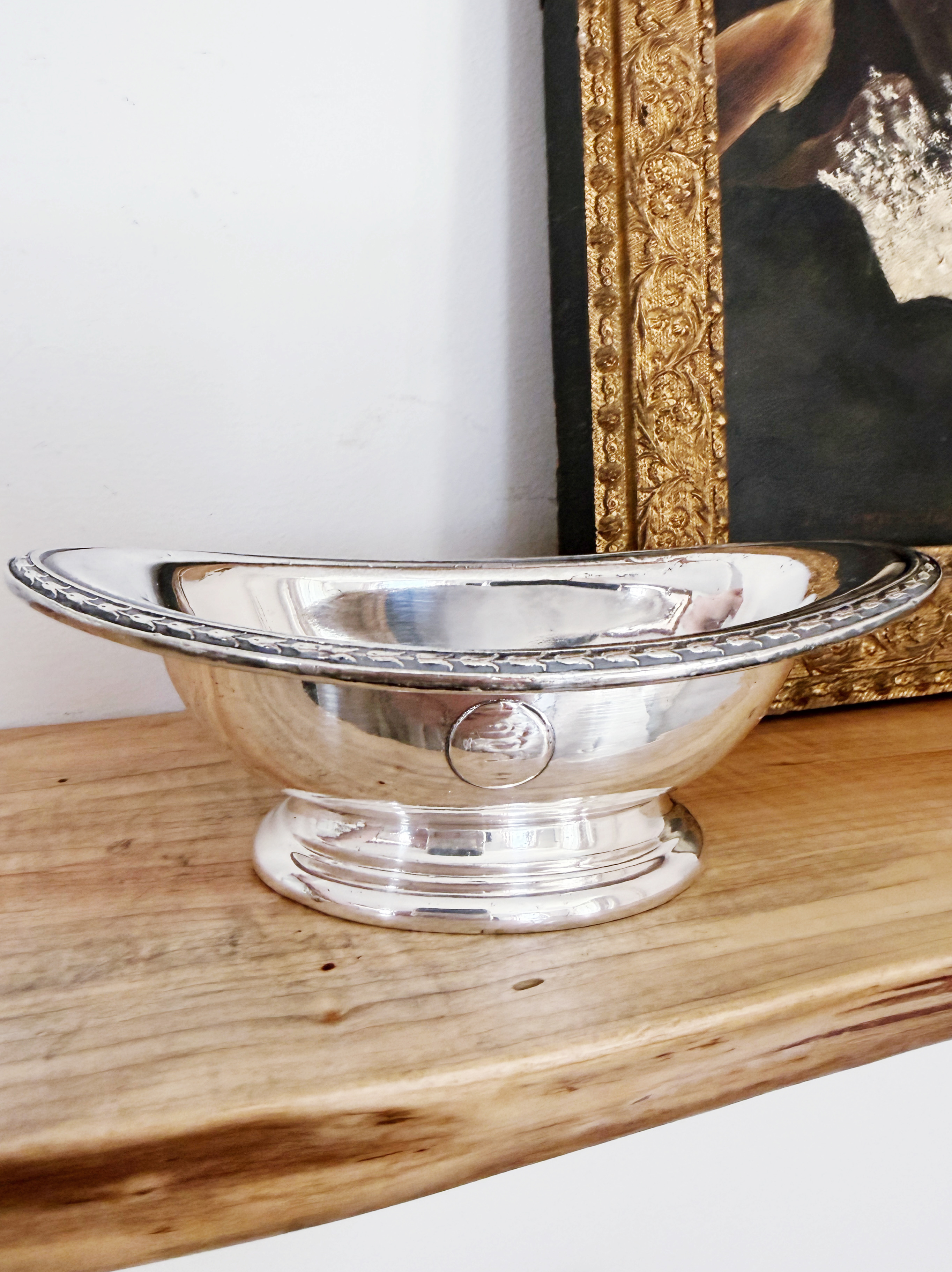 1929 Silver Plated 4oz Bowl from Delmonicos New York