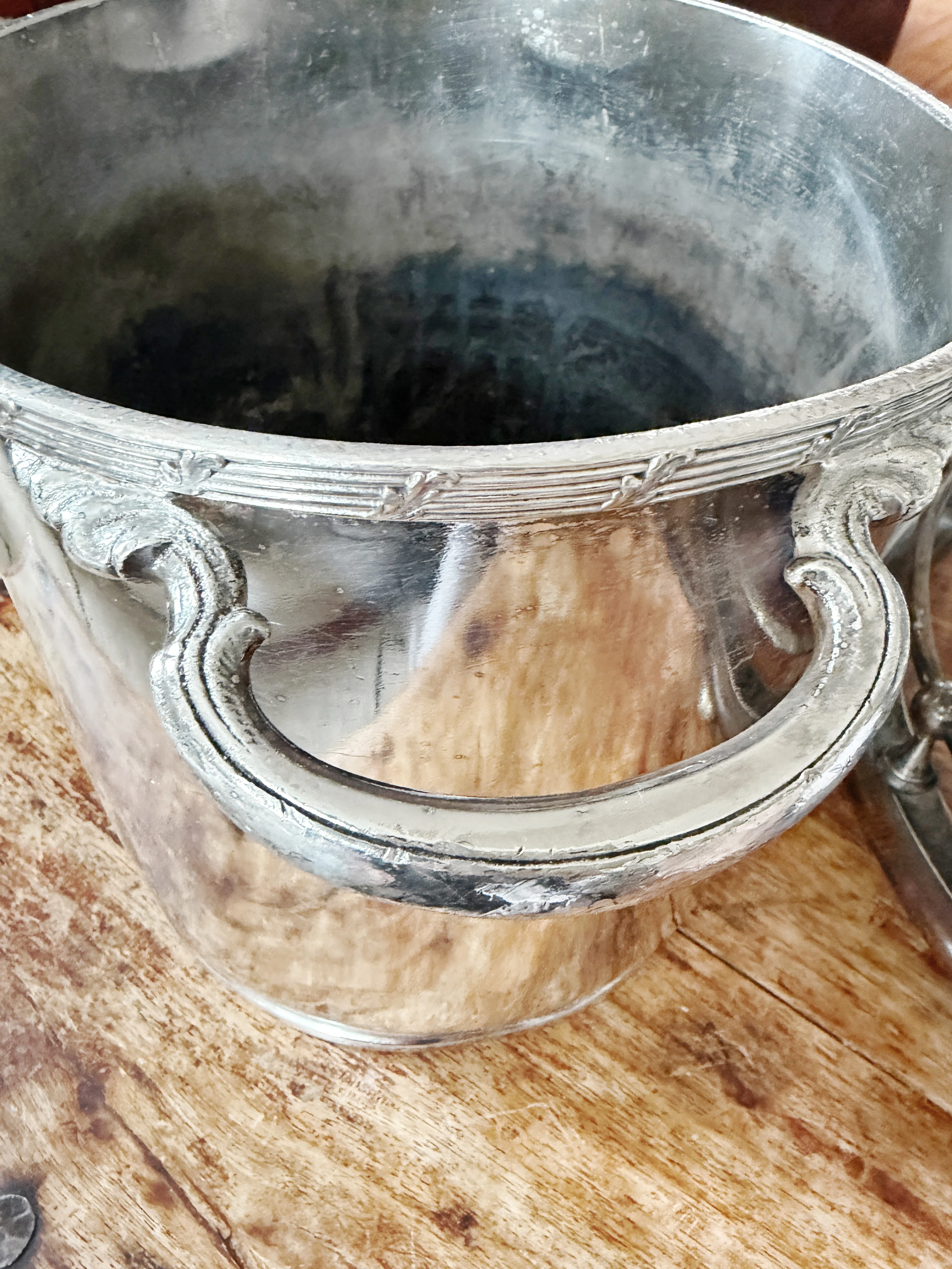 1960 Silver Plated Champagne Bucket from The Dunes Las Vegas