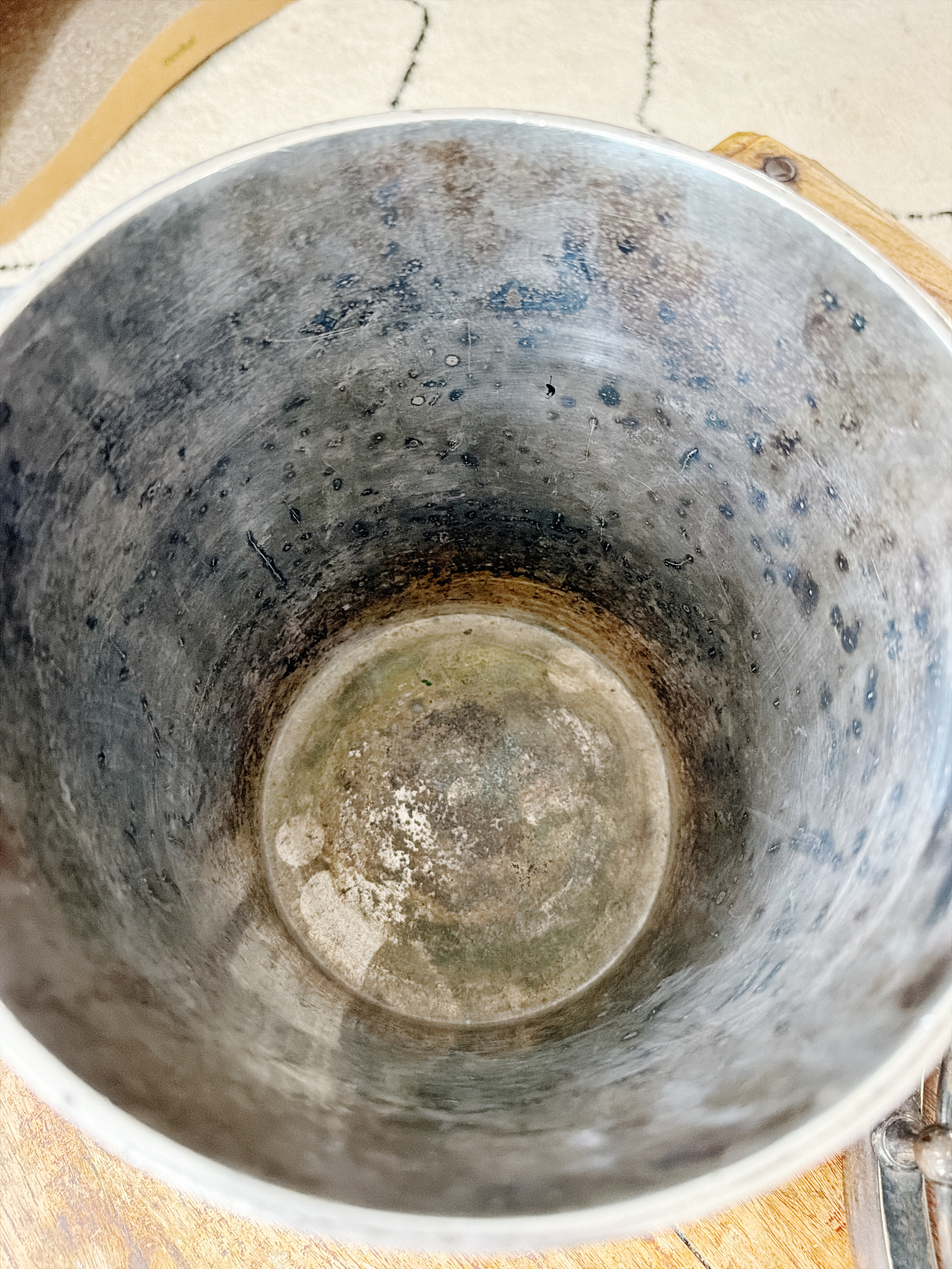 Antique Christofle Silver Champagne Bucket from French Line Ocean Liner Ile de France