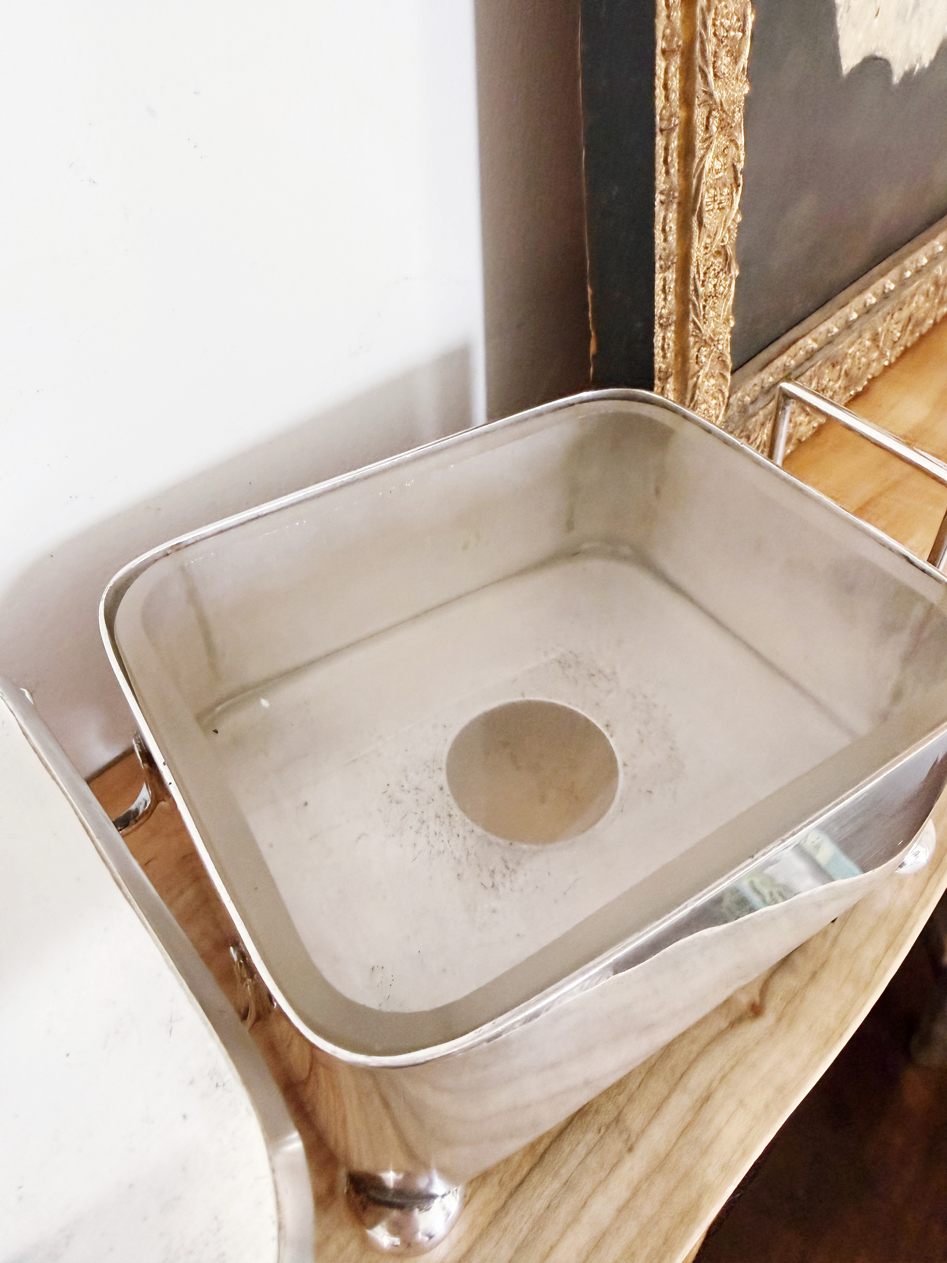 Vintage Ellerman Lines Silver Plated Sardine Box