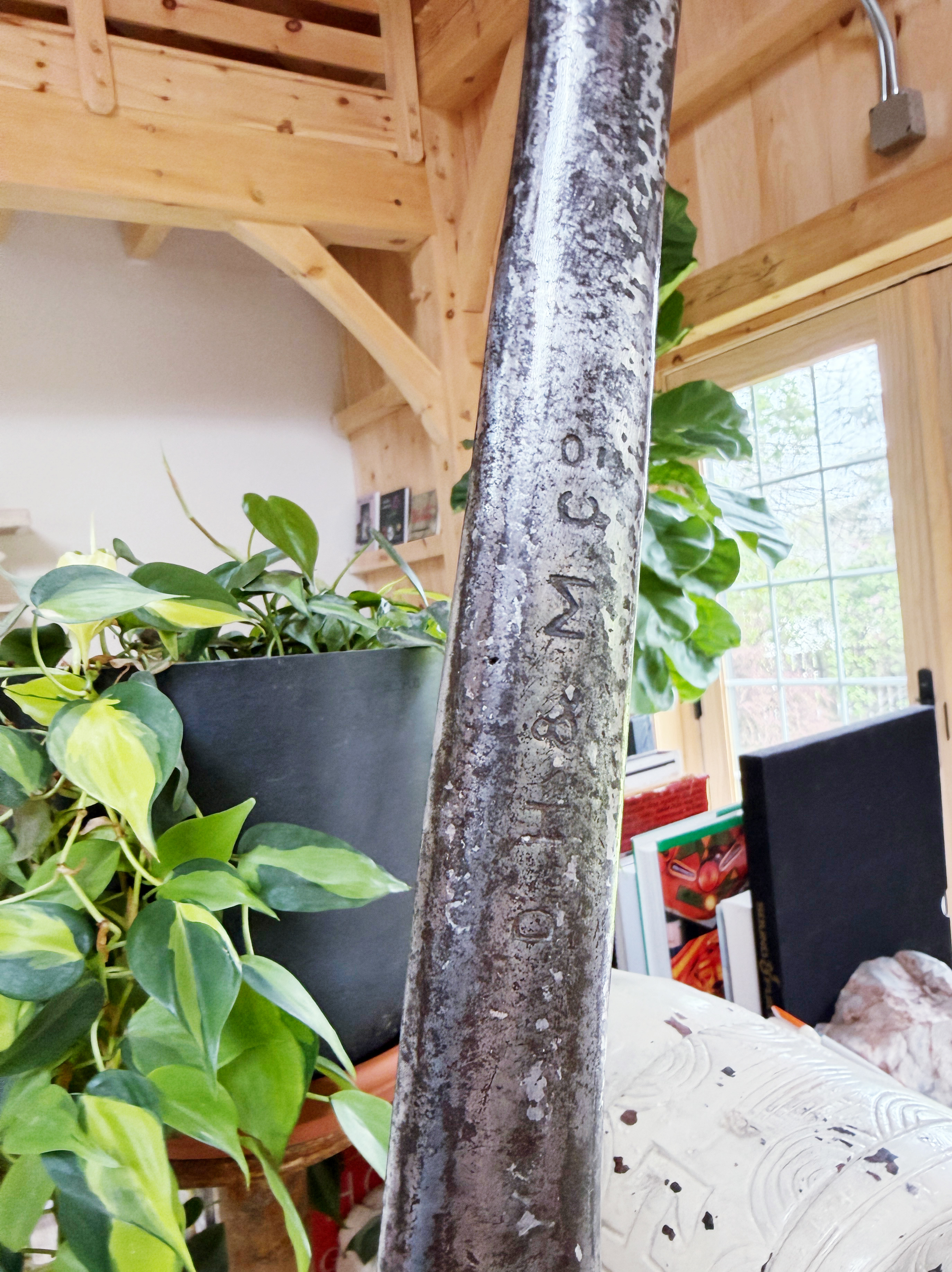 Antique Duparquet Copper Pot from Cafe Savarin and B&O Railroad