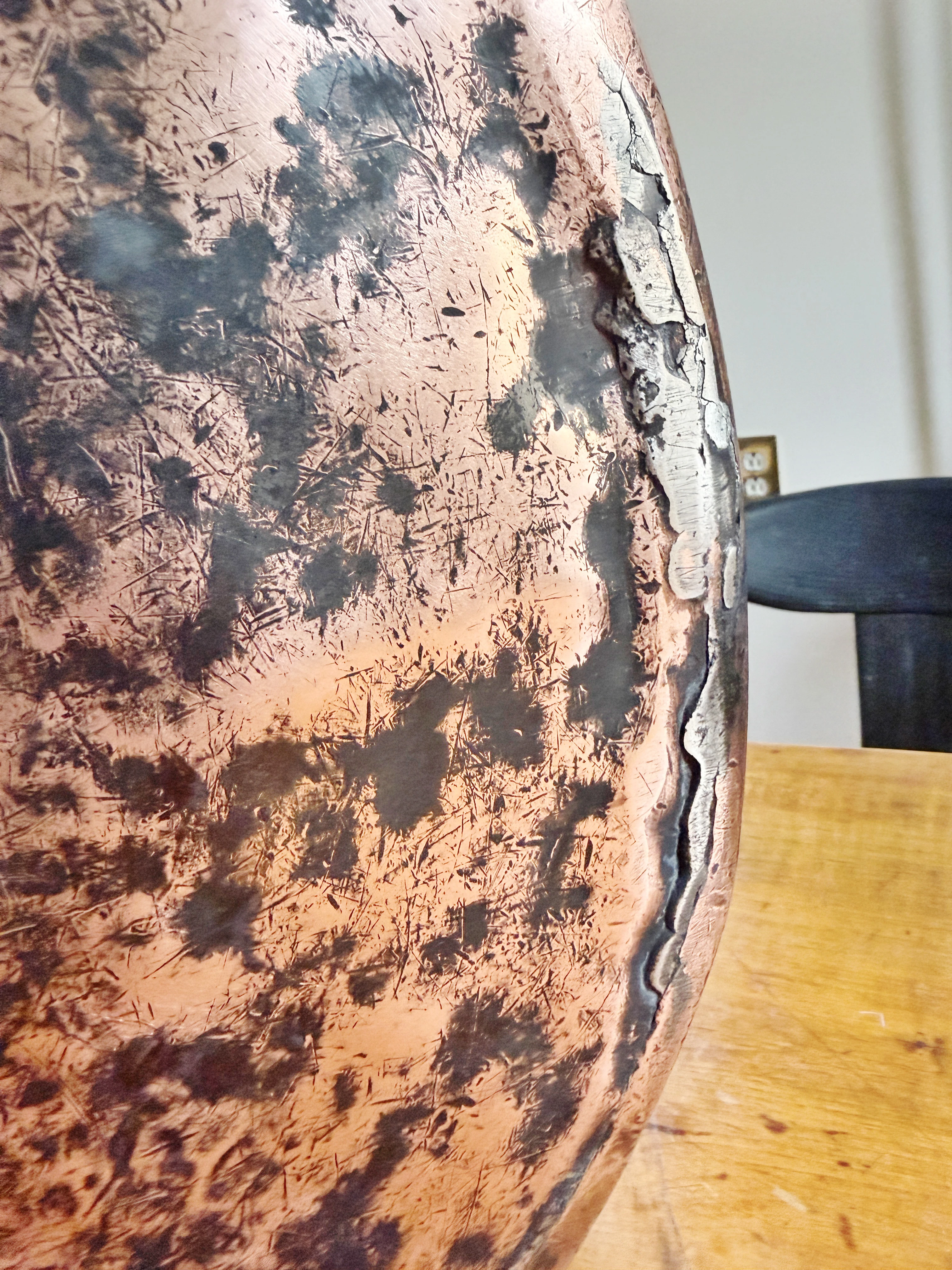Massive Antique English Copper Pot from Brown's Hotel London