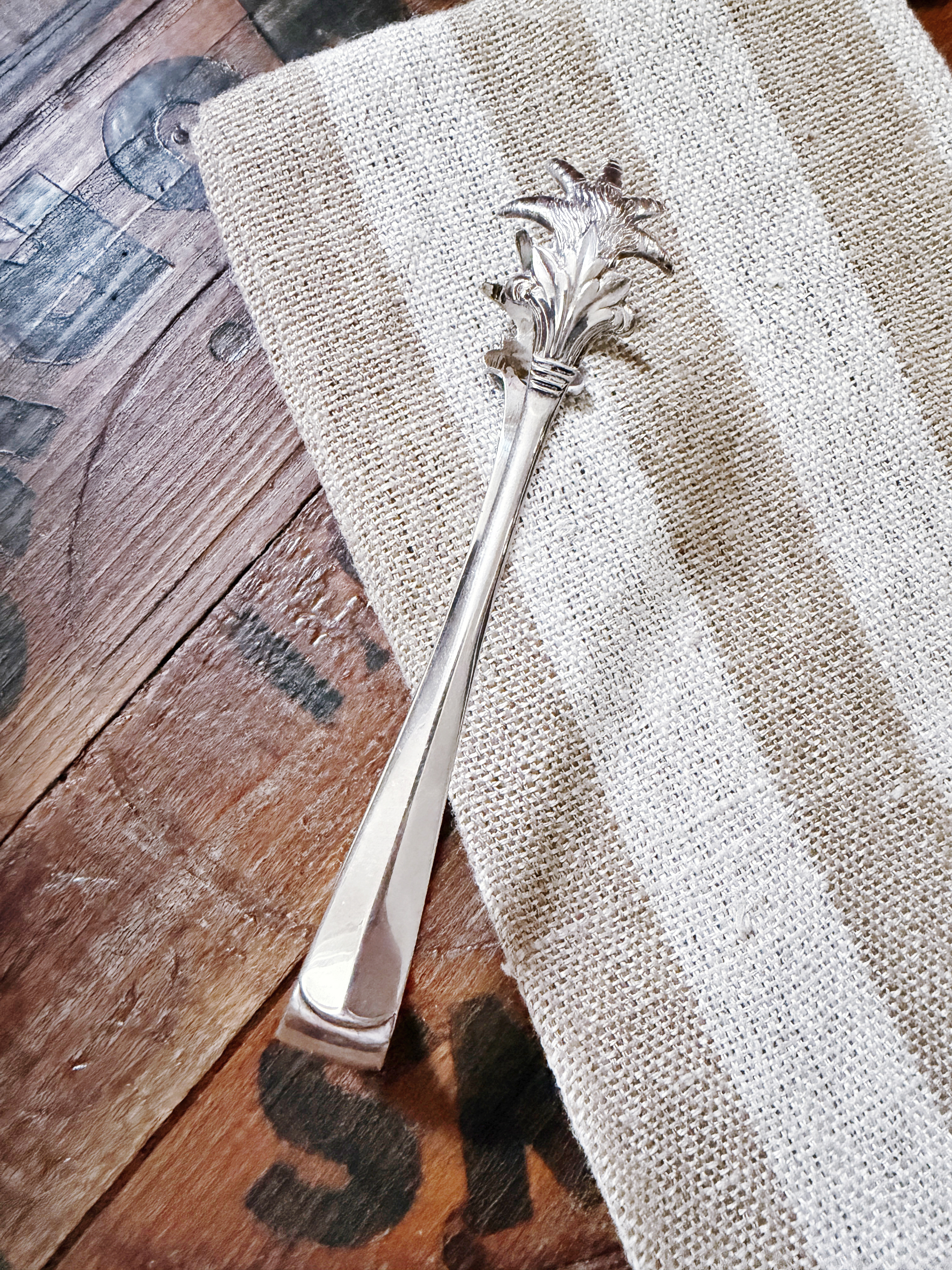 Vintage Asprey & Co Sterling Silver Ice Tongs
