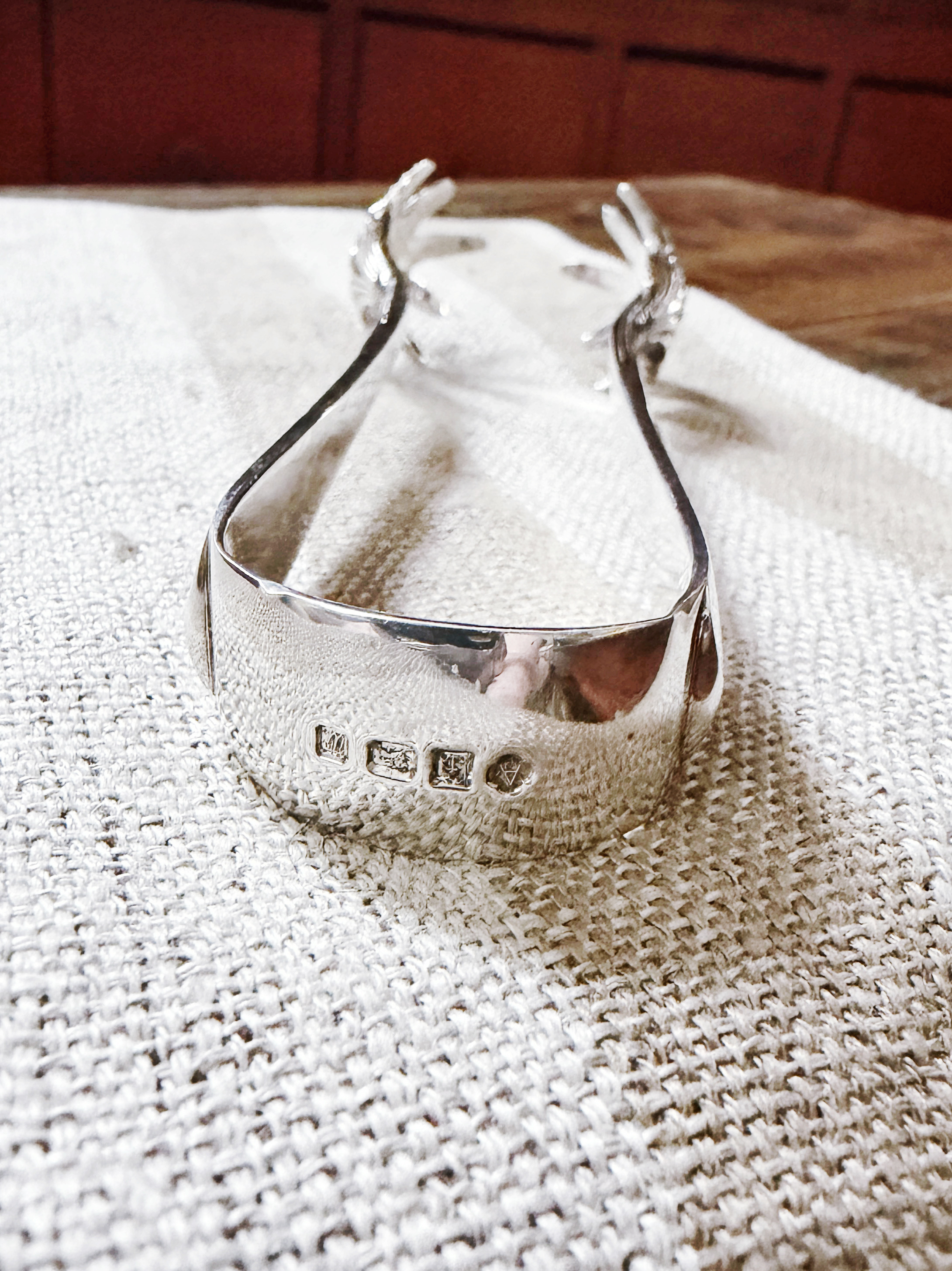 Vintage Asprey & Co Sterling Silver Ice Tongs