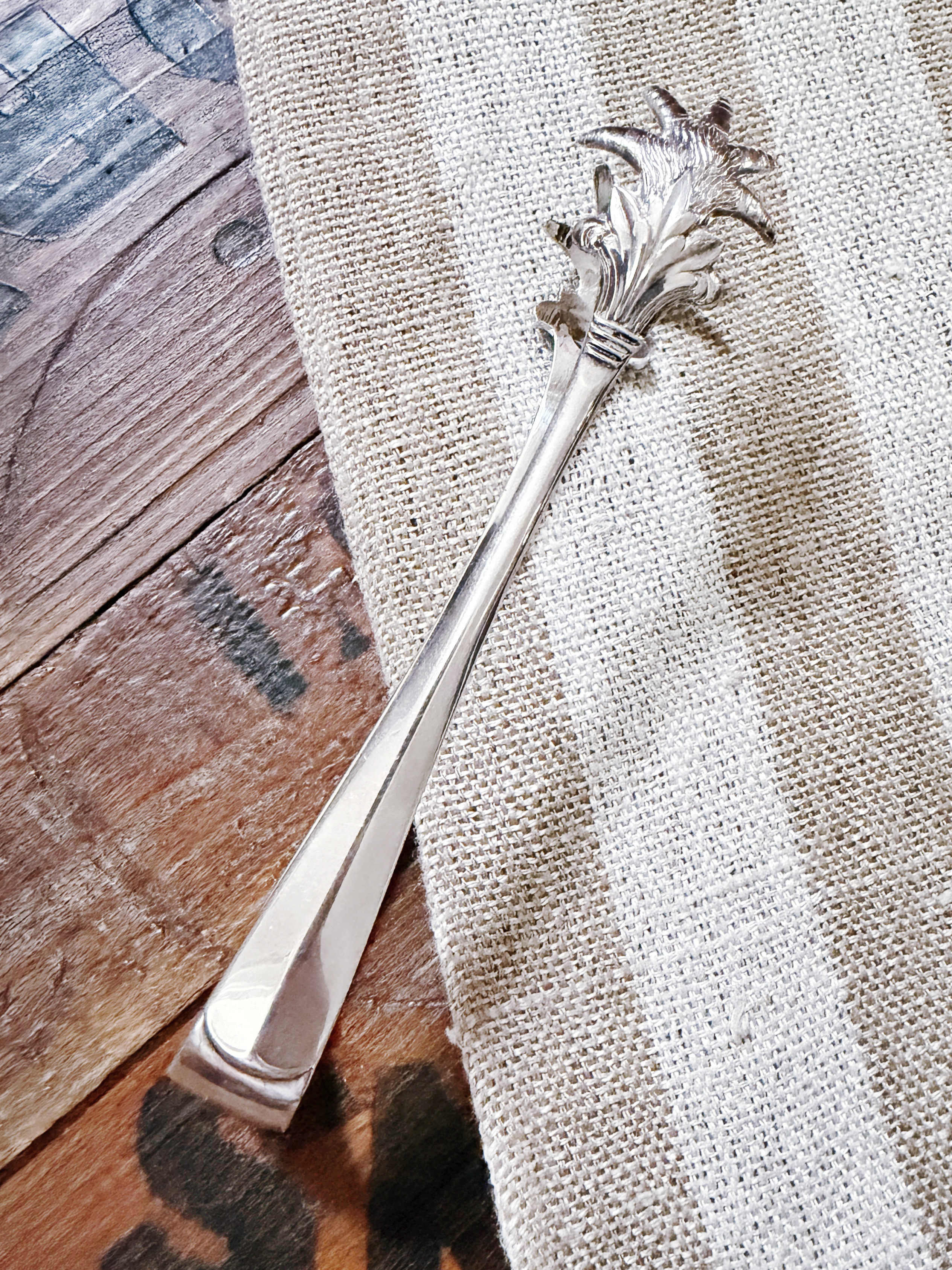 Vintage Asprey & Co Sterling Silver Ice Tongs