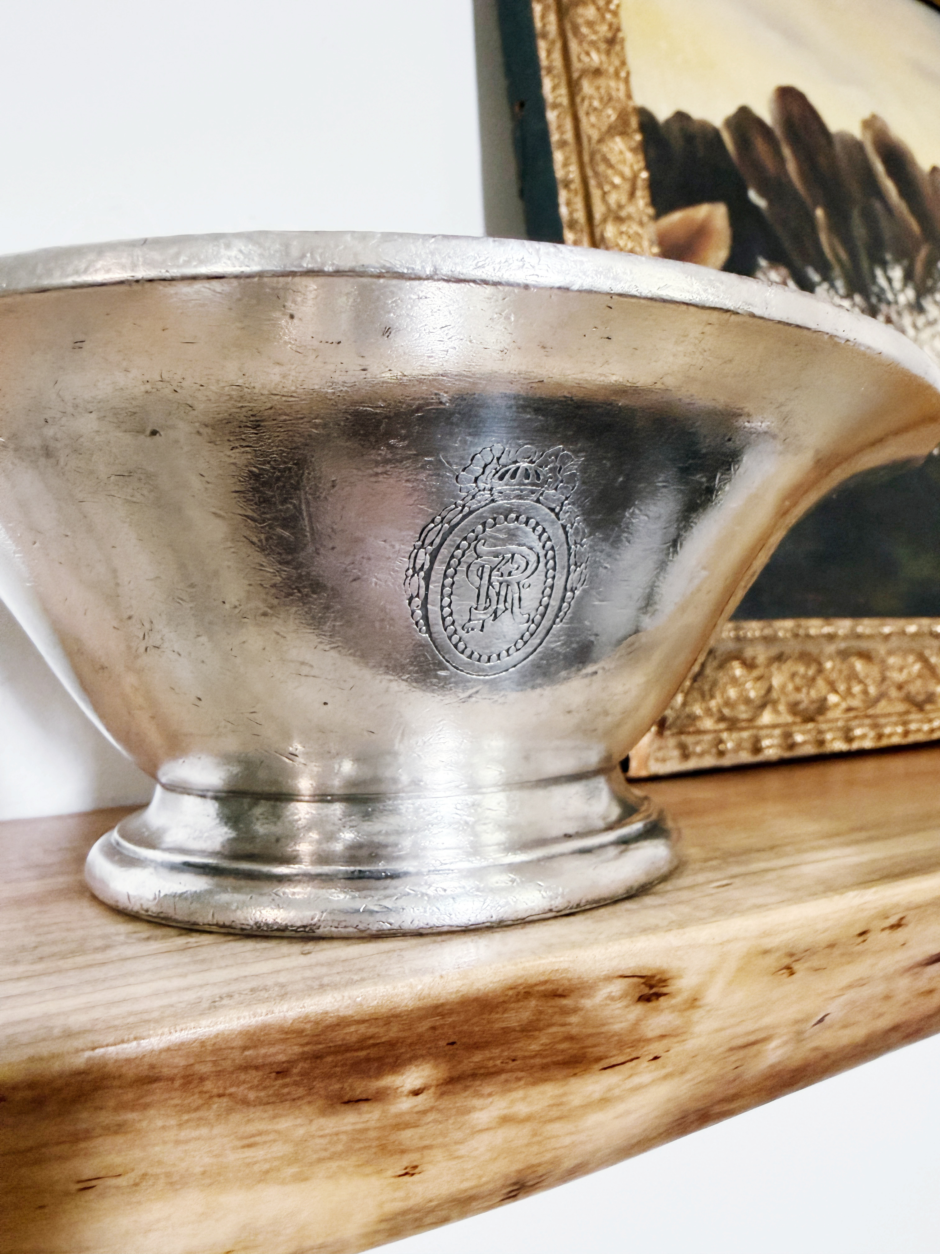 1957 Silver Bowl from The St Regis Hotel NYC