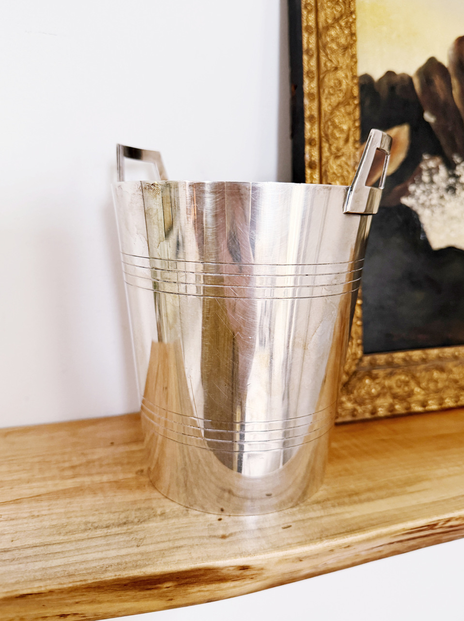 Vintage Asprey & Co Silver Plated Ice Bucket