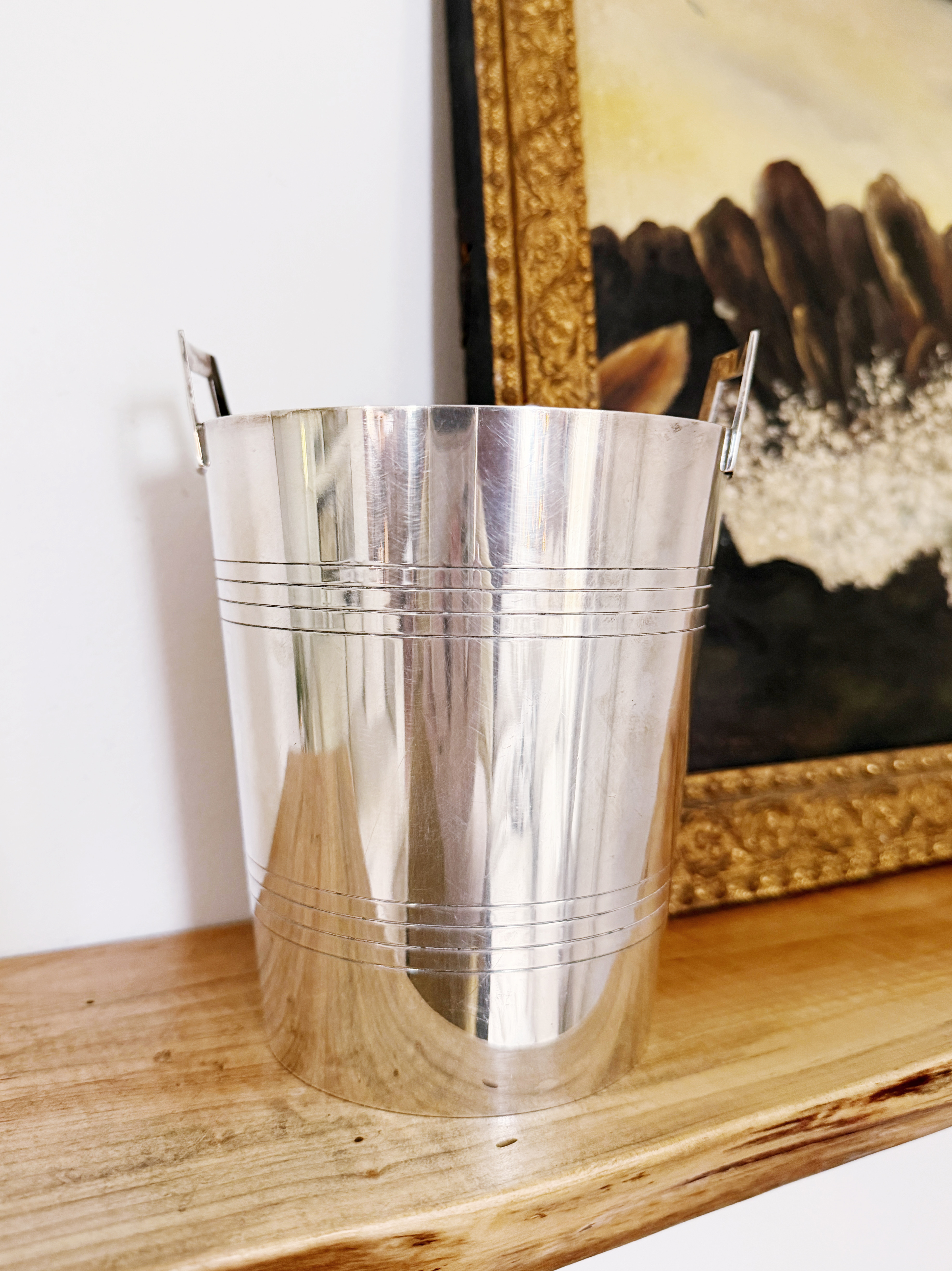 Vintage Asprey & Co Silver Plated Ice Bucket