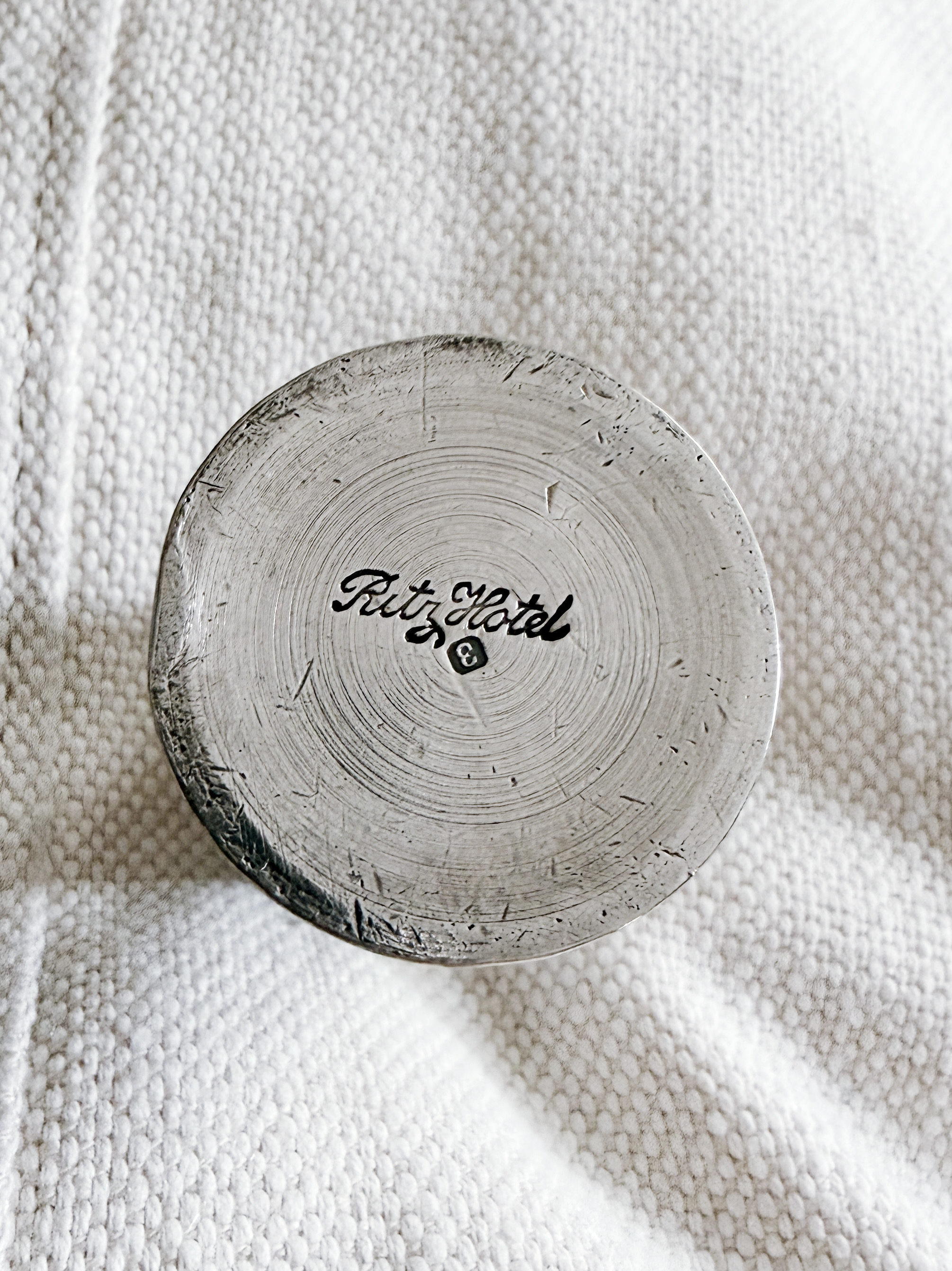 Antique Silver Toothpick Holder from The Ritz Hotel London