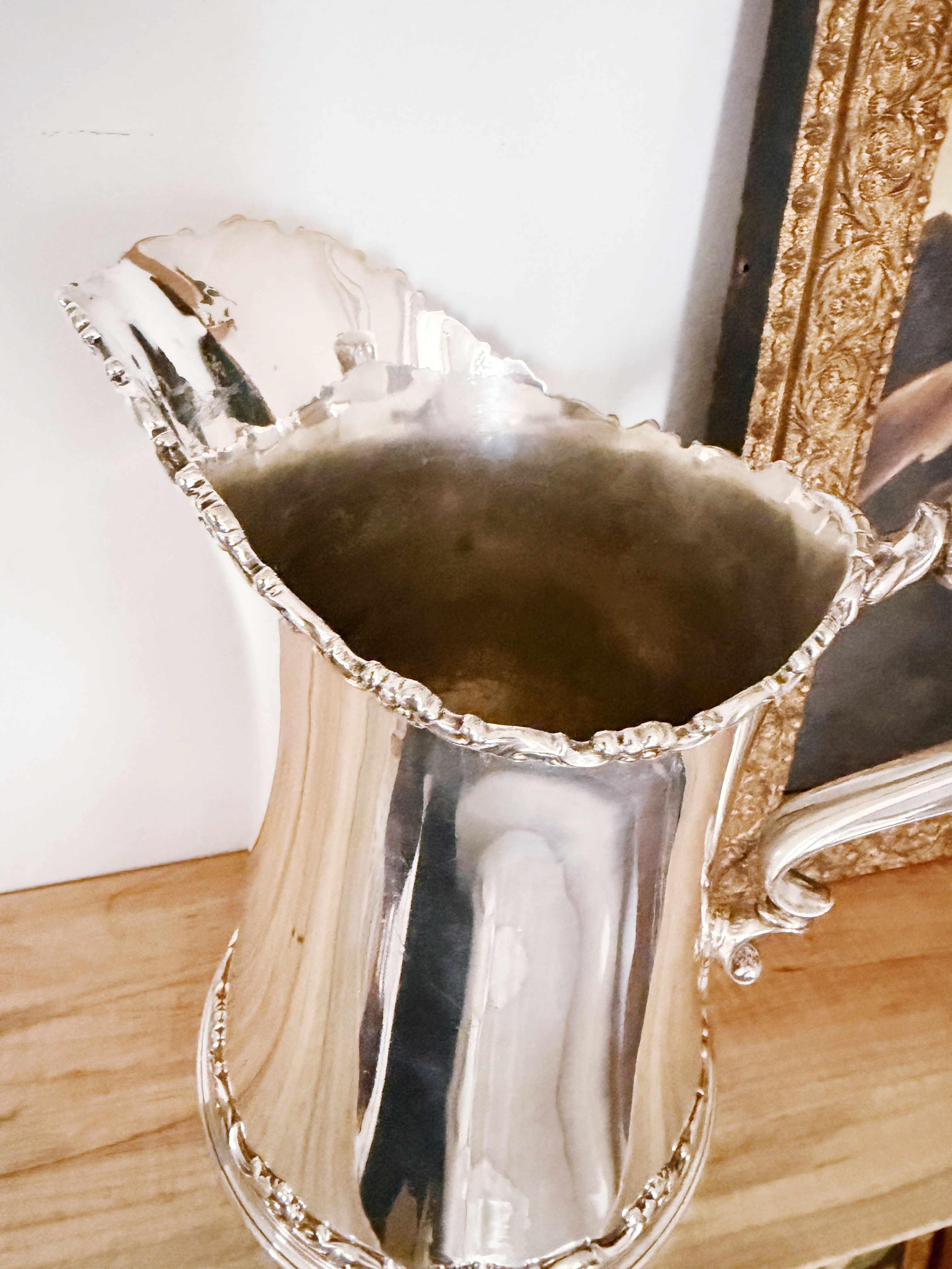 Antique Silver Plated Tiffany & Co Water Pitcher