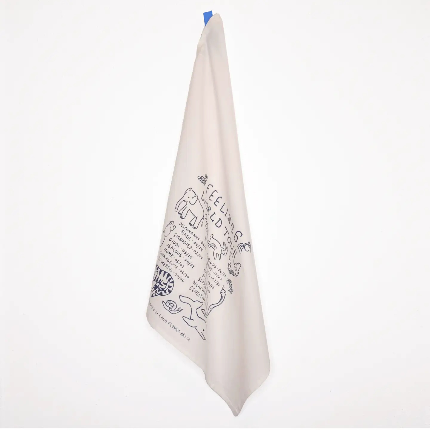 Feelings World Tour Kitchen Tea Towel
