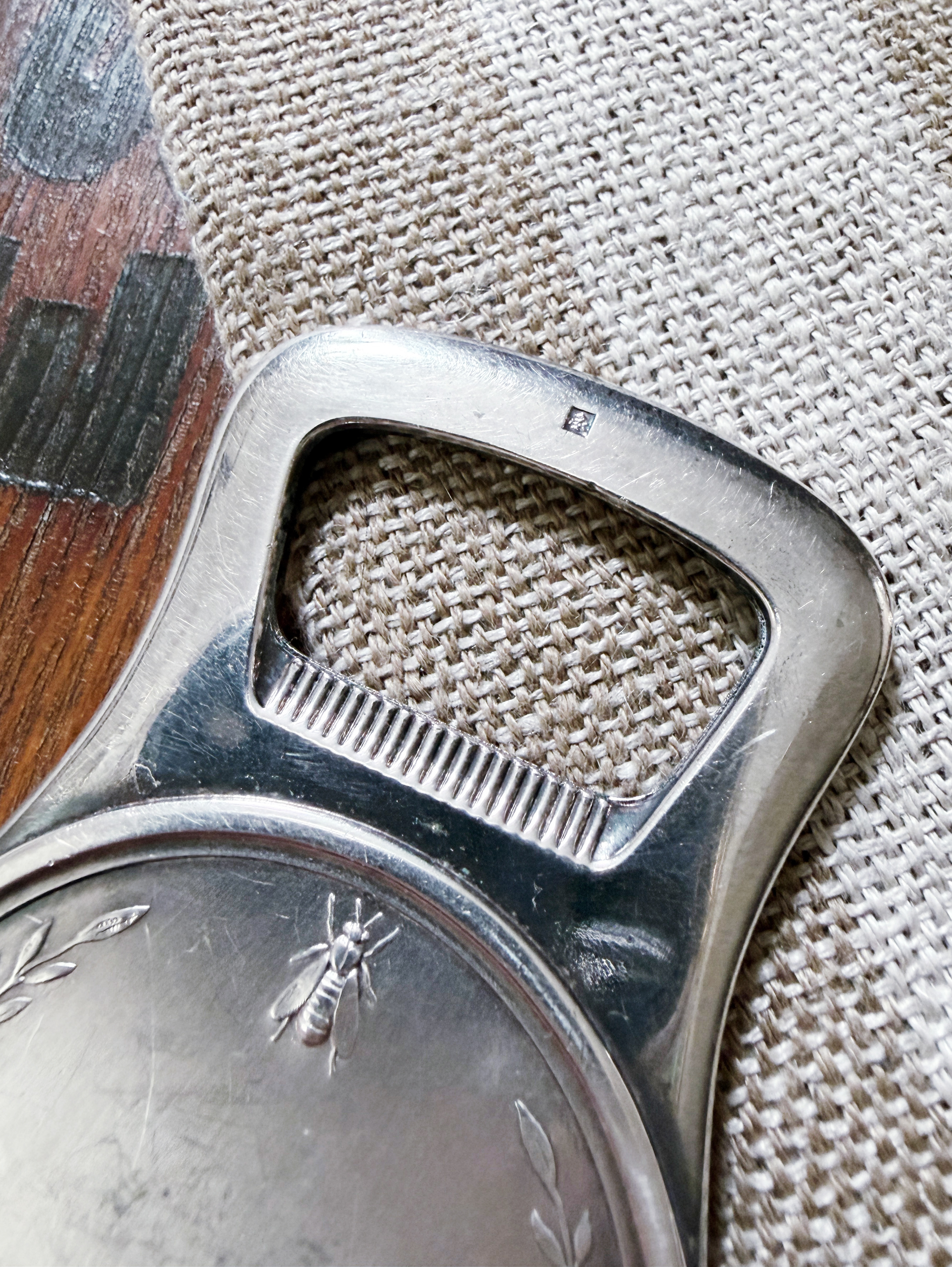 Vintage Christofle Silver Plated Napoleon Bottle Opener