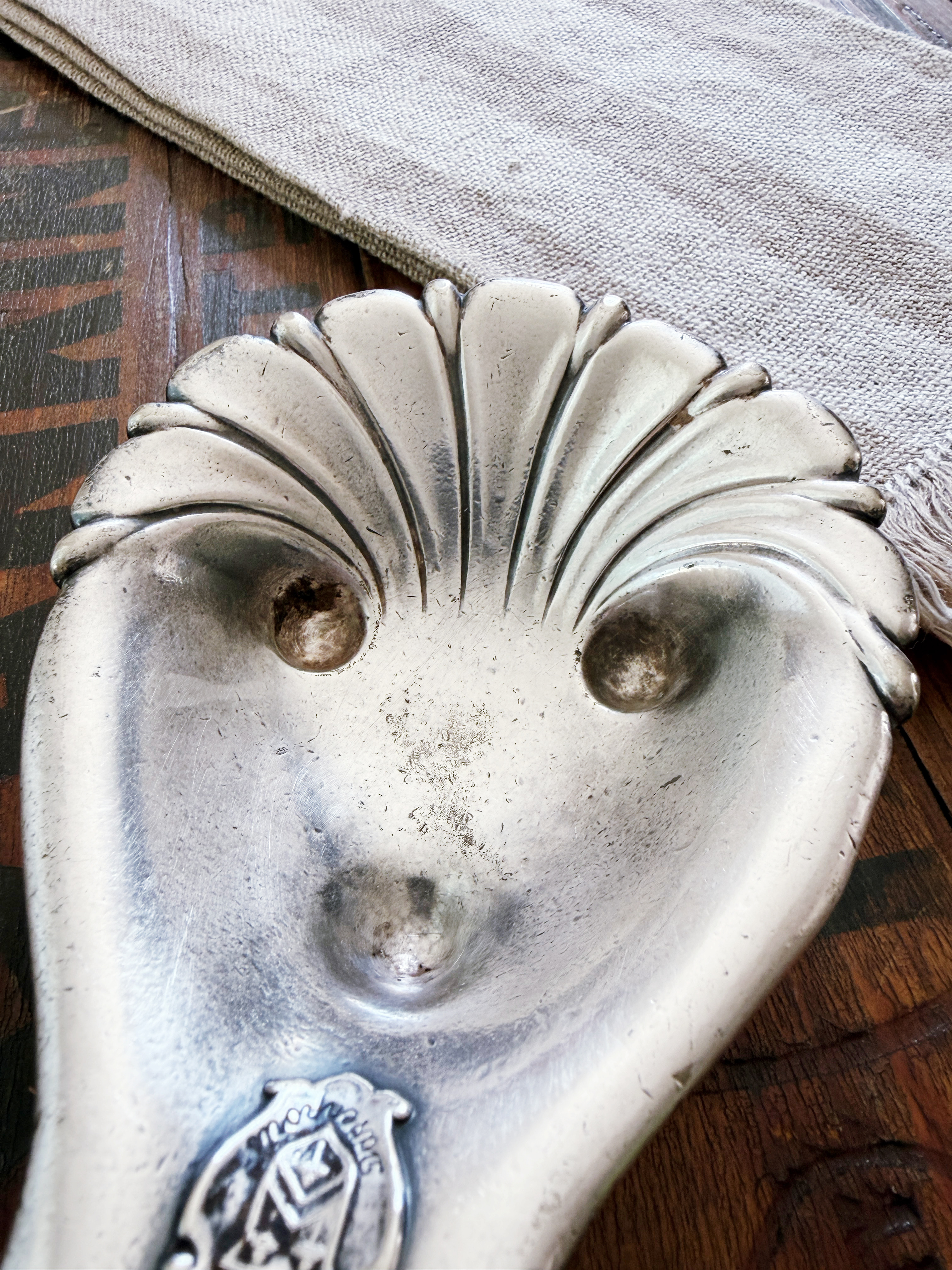 Antique Silver Plated Davenport Hotel Nut Dish