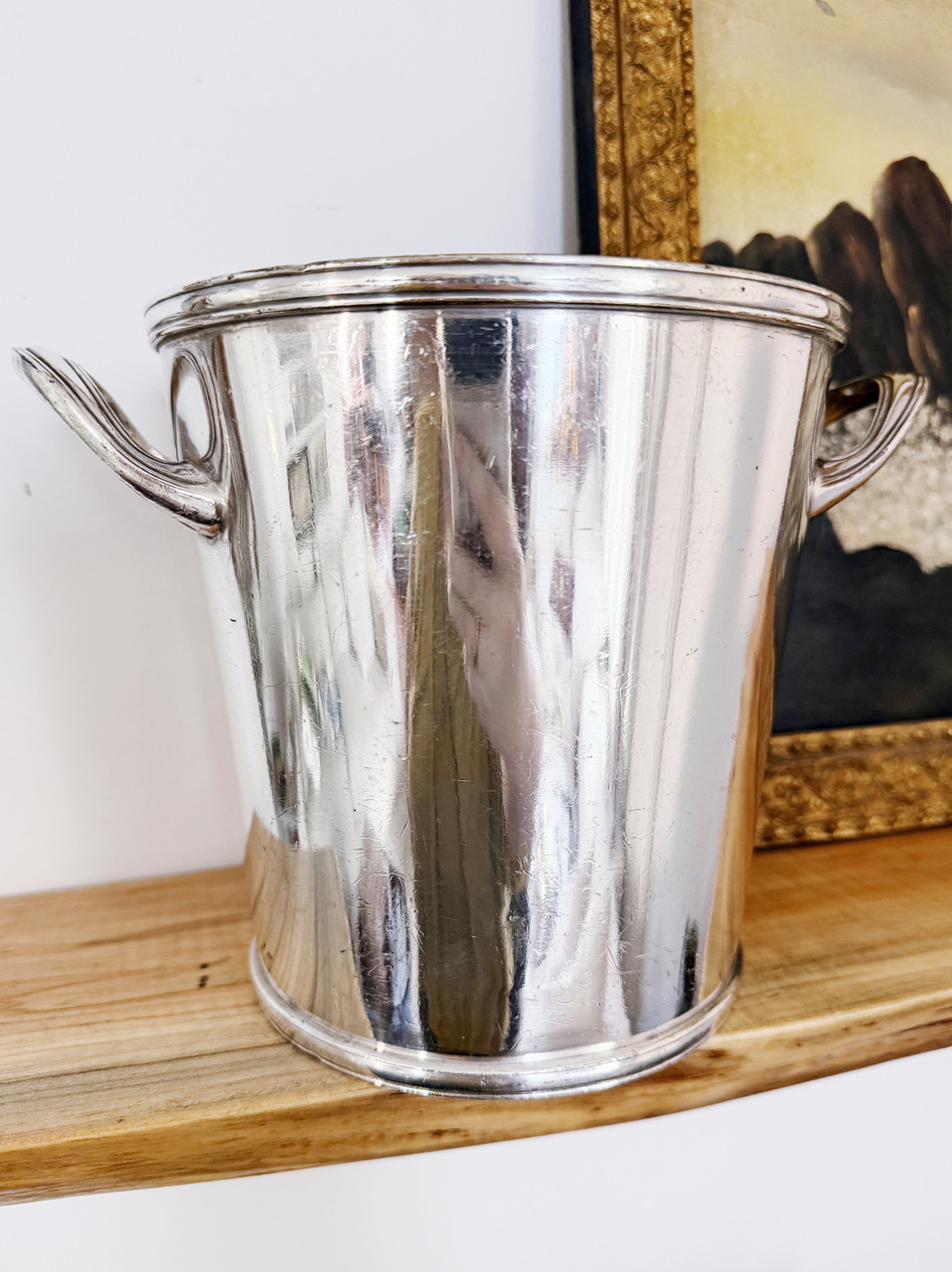 Antique Pacific Steam Navigation Co Silver Plated Wine Cooler