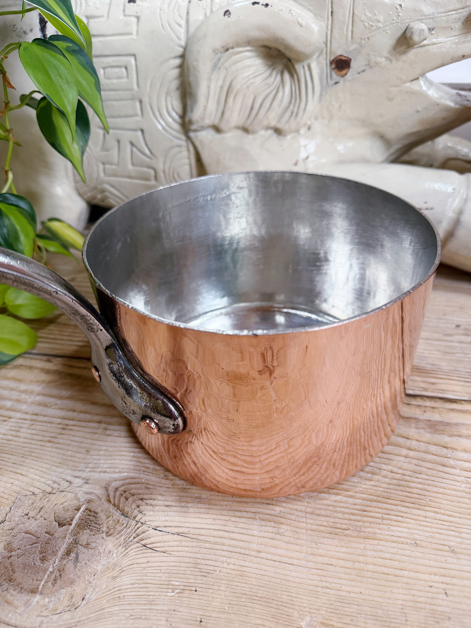 Antique French Copper Pot by Jacquotot