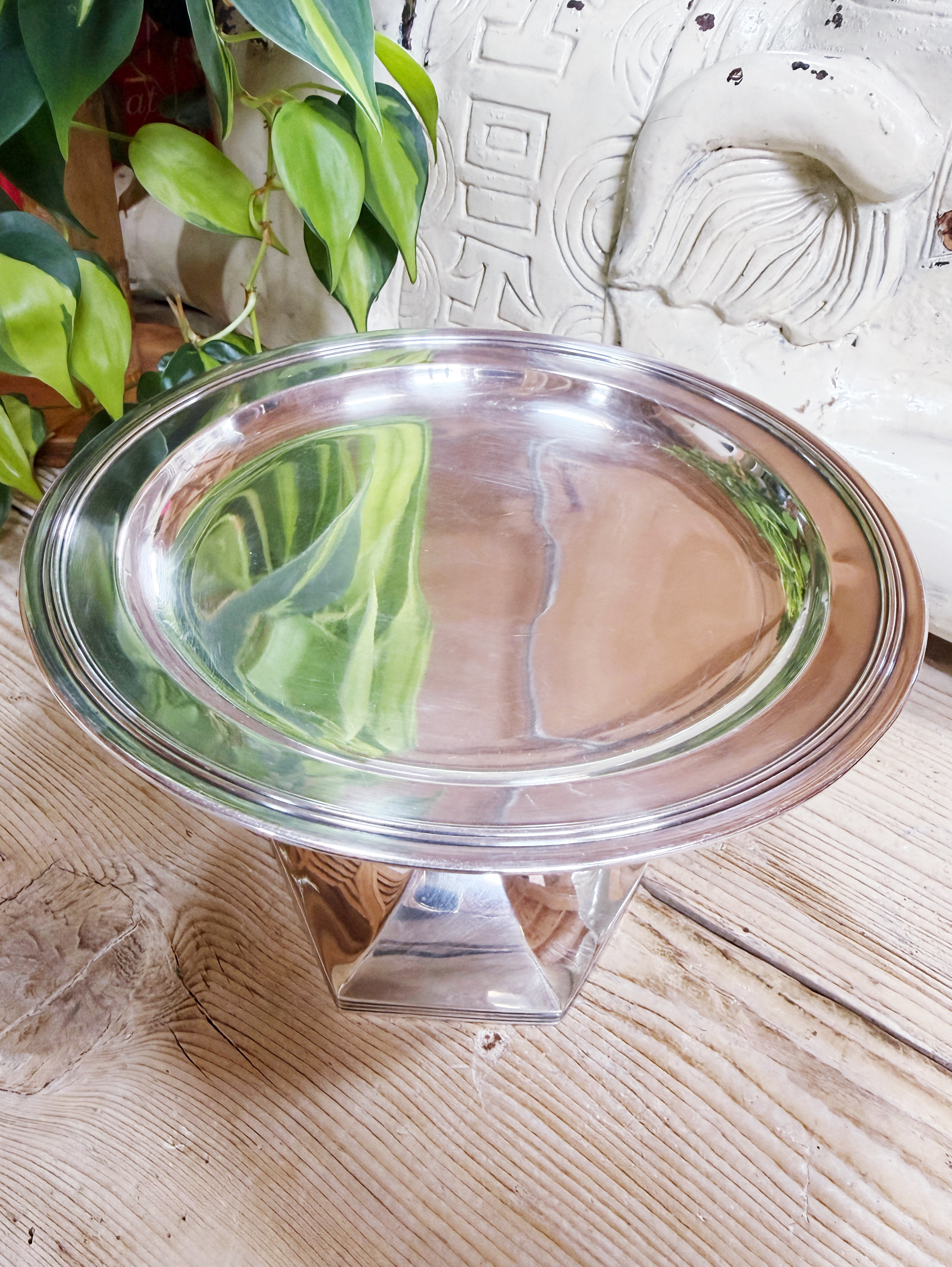 Antique Tiffany & Co Silver Plated Dessert Stand