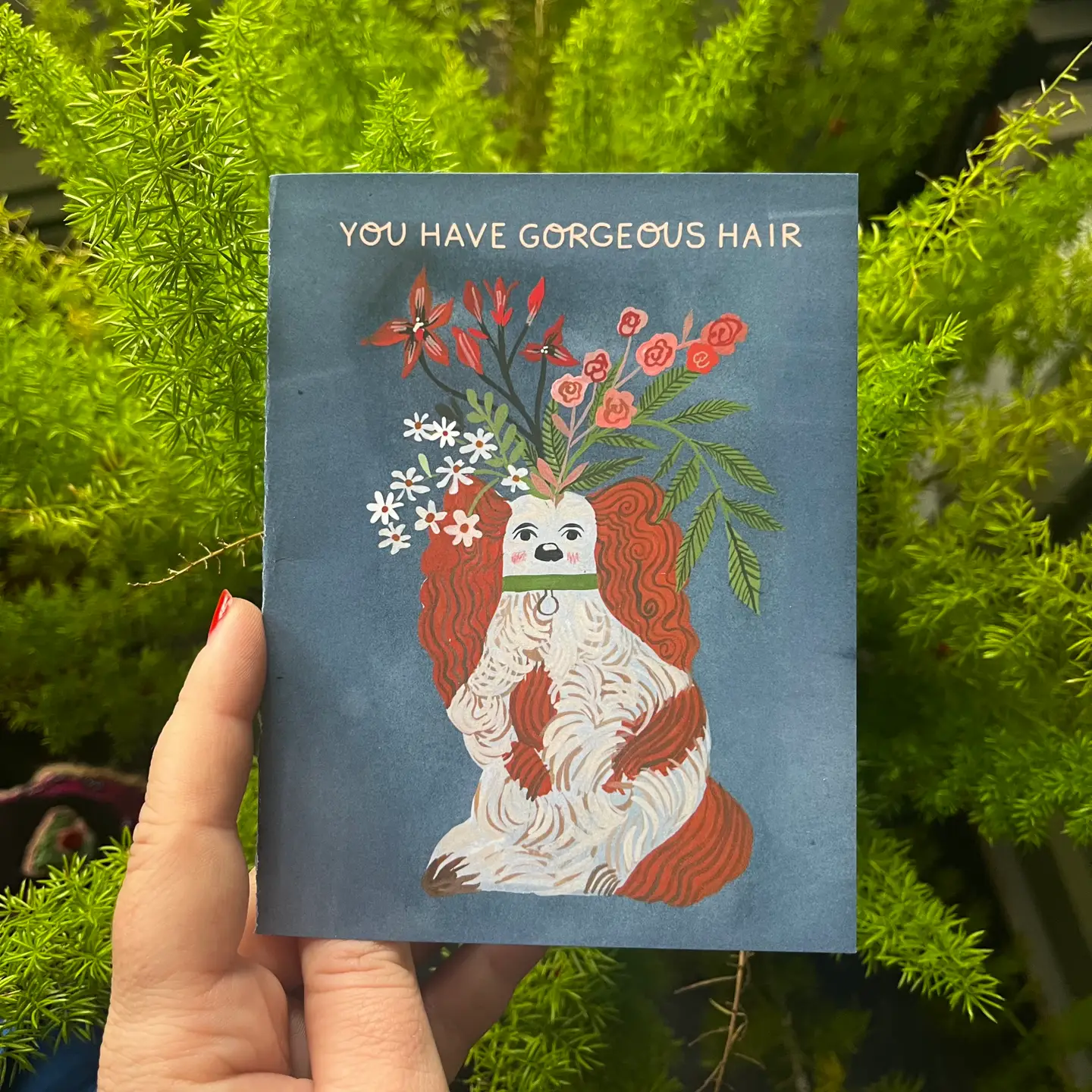 You Have Gorgeous Hair Greeting Card