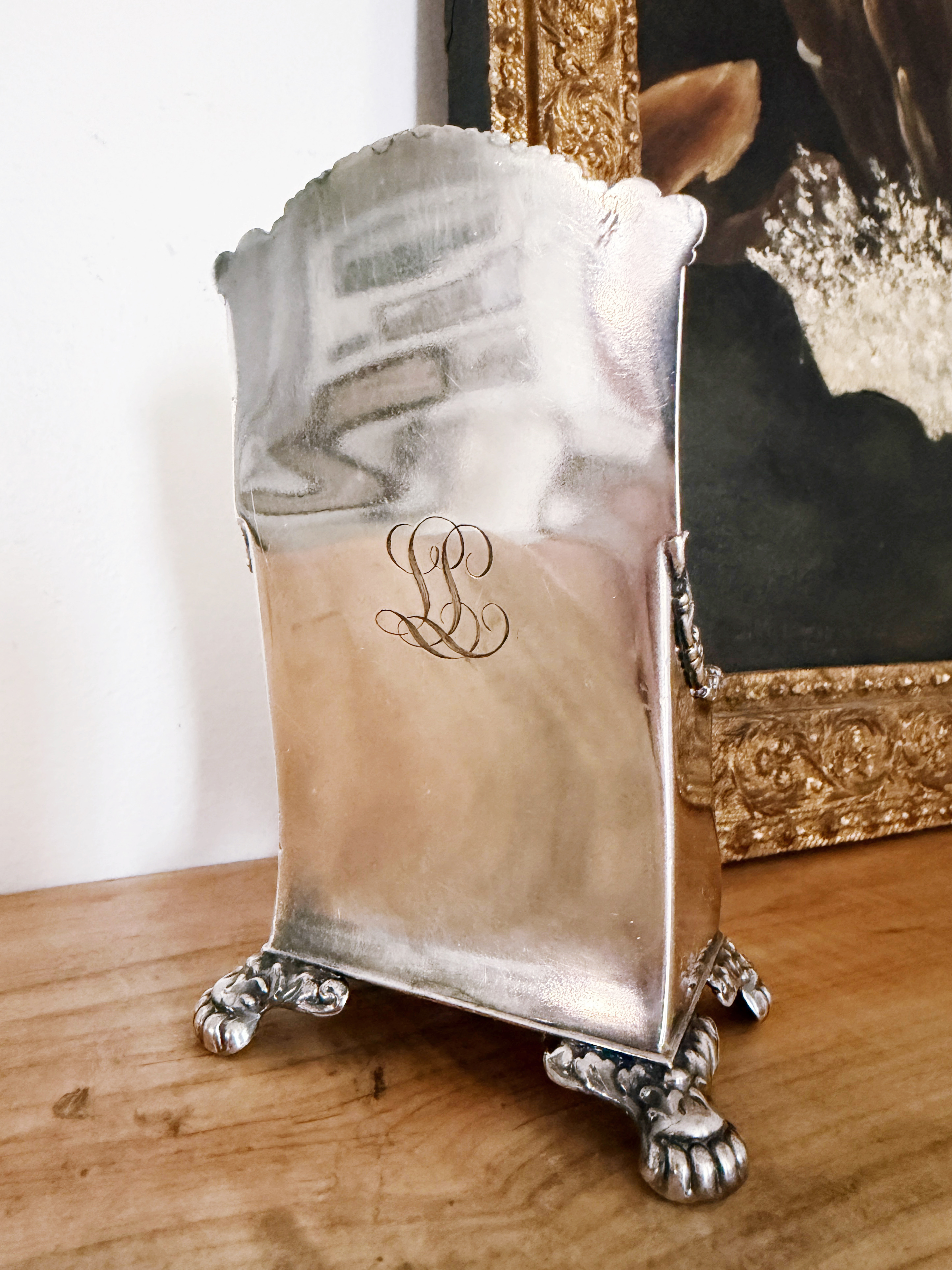 Antique Silver Plated Tiffany & Co Business Card Holder