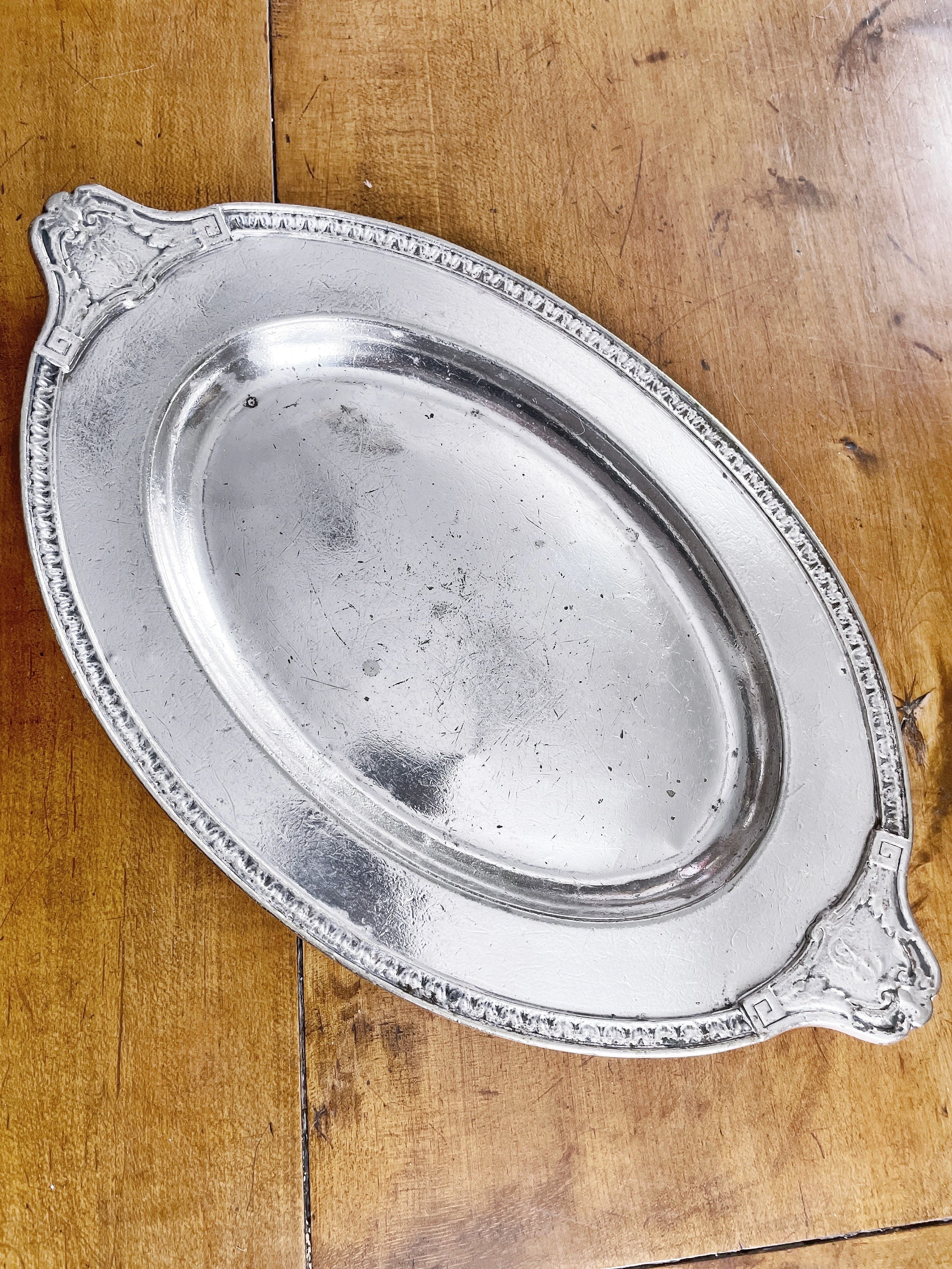 1922 Silver Plated Biltmore Hotel Tray