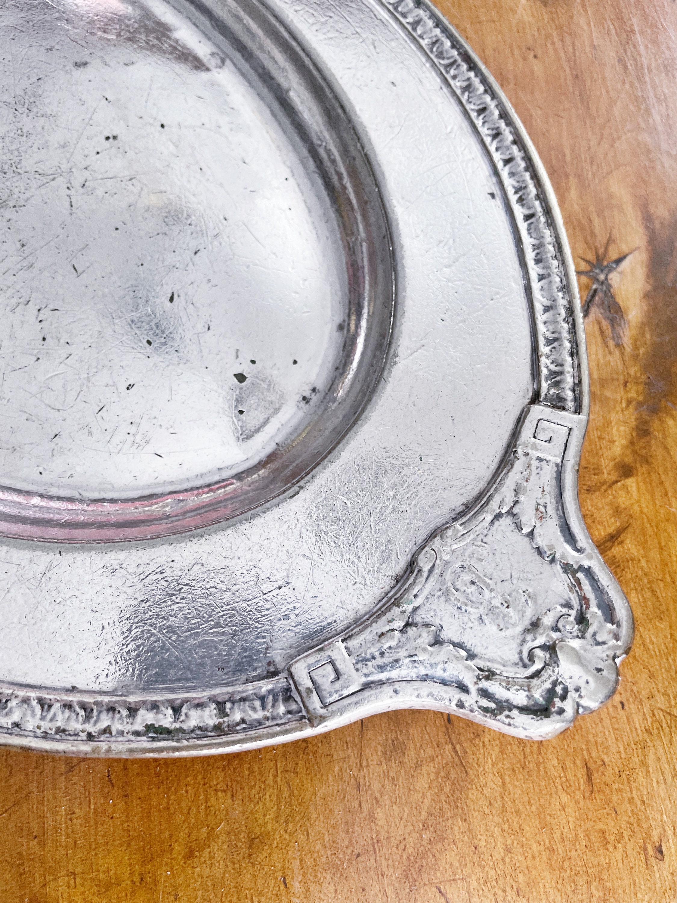 1922 Silver Plated Biltmore Hotel Tray